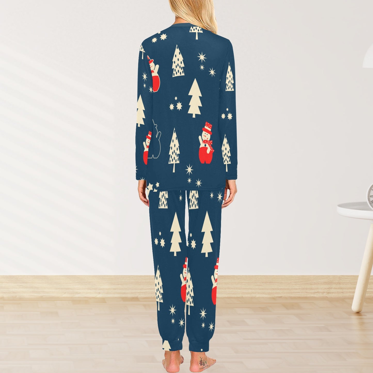 Snowman Christmas Pajamas Set