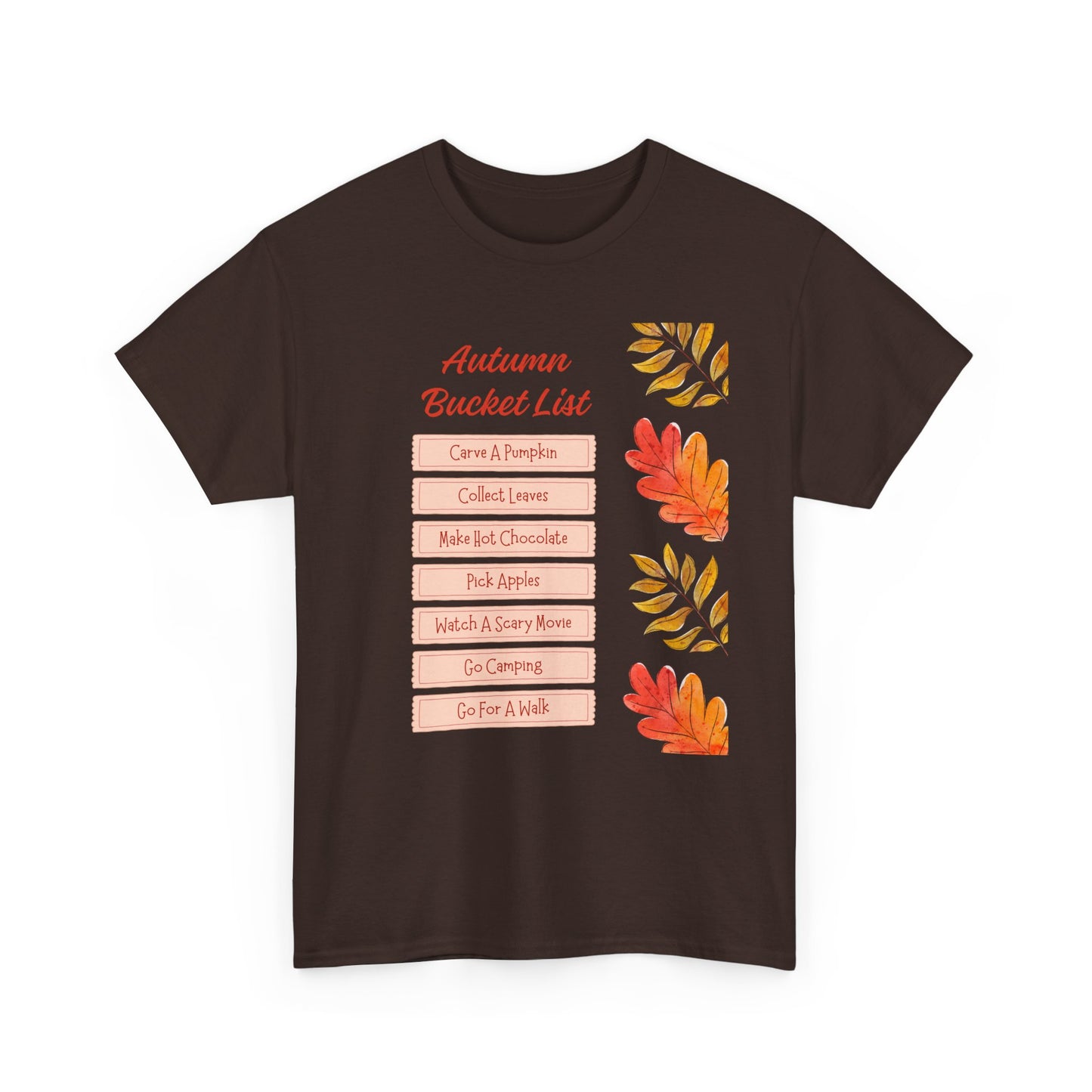 Autumn Bucket List Tee | Cozy Fall Vibes