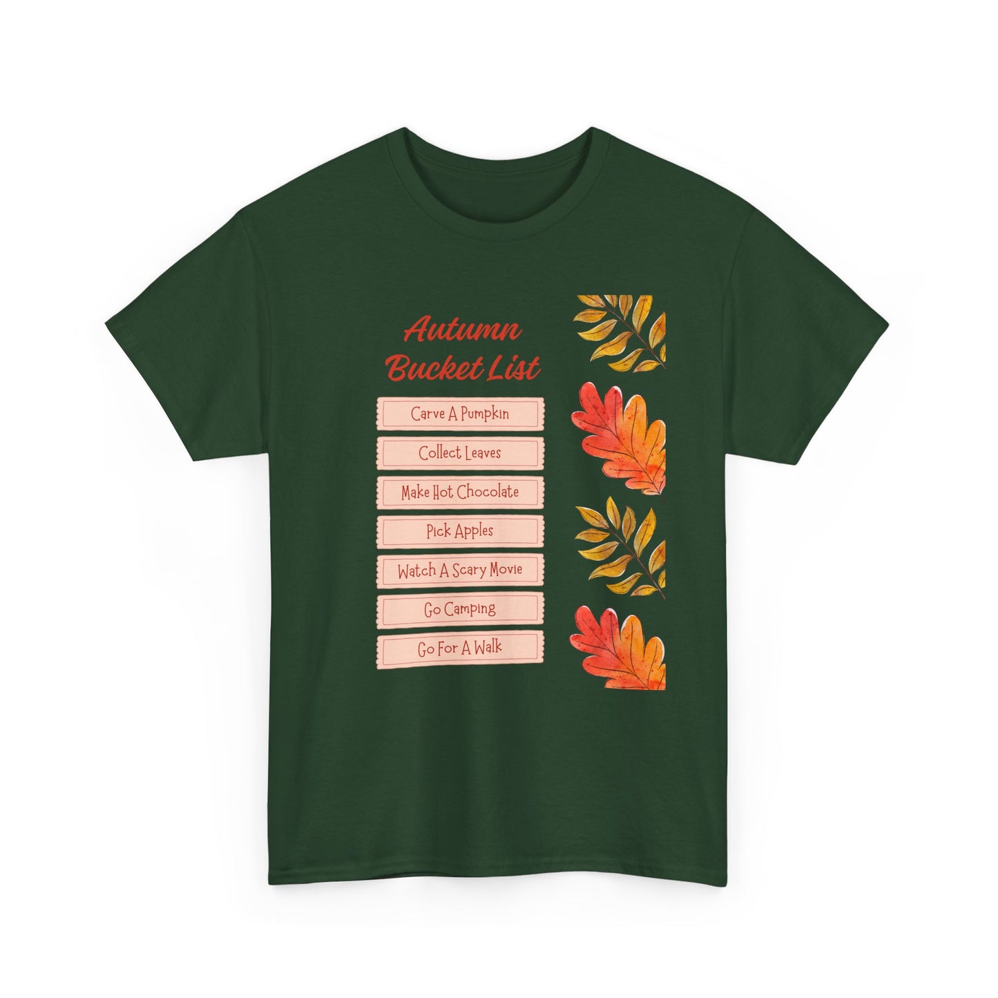 Autumn Bucket List Tee | Cozy Fall Vibes