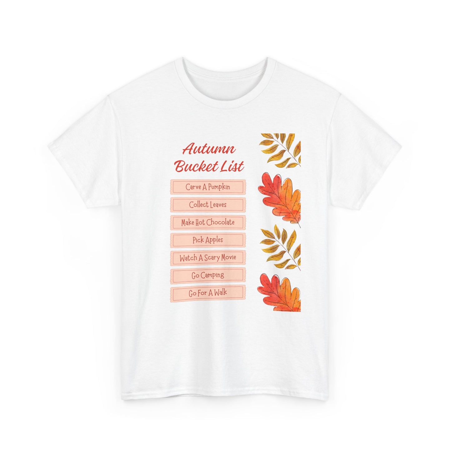 Autumn Bucket List Tee | Cozy Fall Vibes