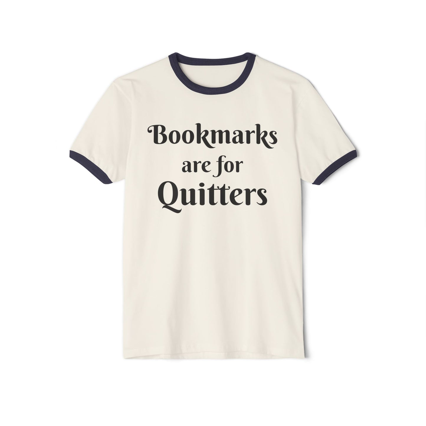 Quirky Book Lovers Ringer T-Shirt | Fun Gift for Readers, Literary Humor, Bookish Apparel, Unique Reading Tee, Funny Gifts for Bookworms