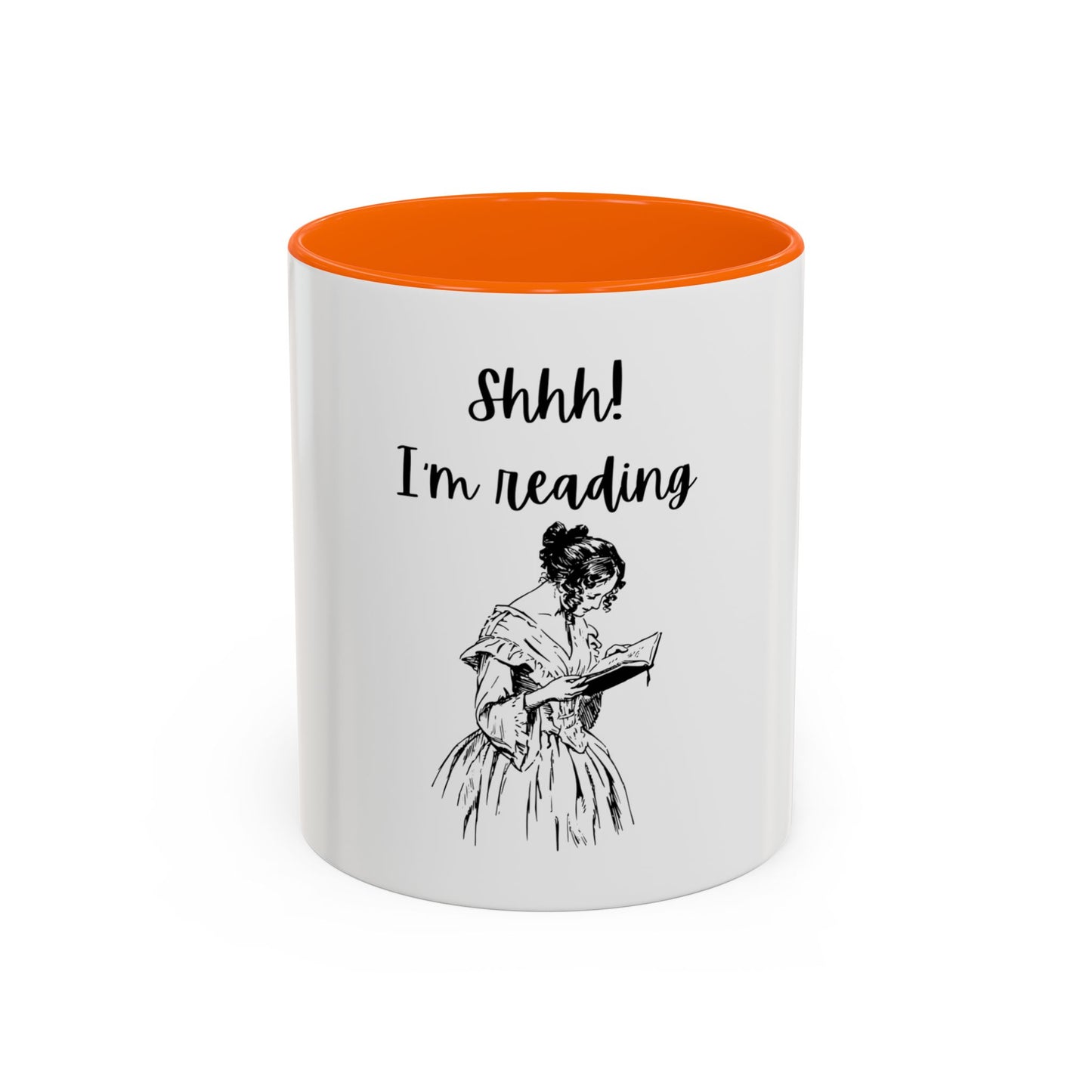 Shhh! I'm Reading Mug - Perfect for Book Lovers, Cozy Home, Literary Gifts, Coffee Cup, Reading Nook Decor, Funny Gift Idea