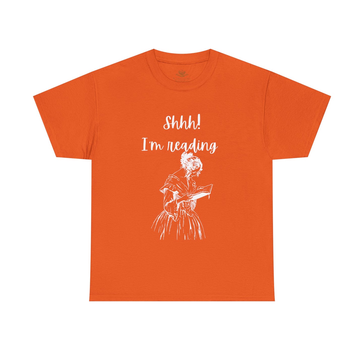 Shhh! I'm Reading Unisex Heavy Cotton Tee