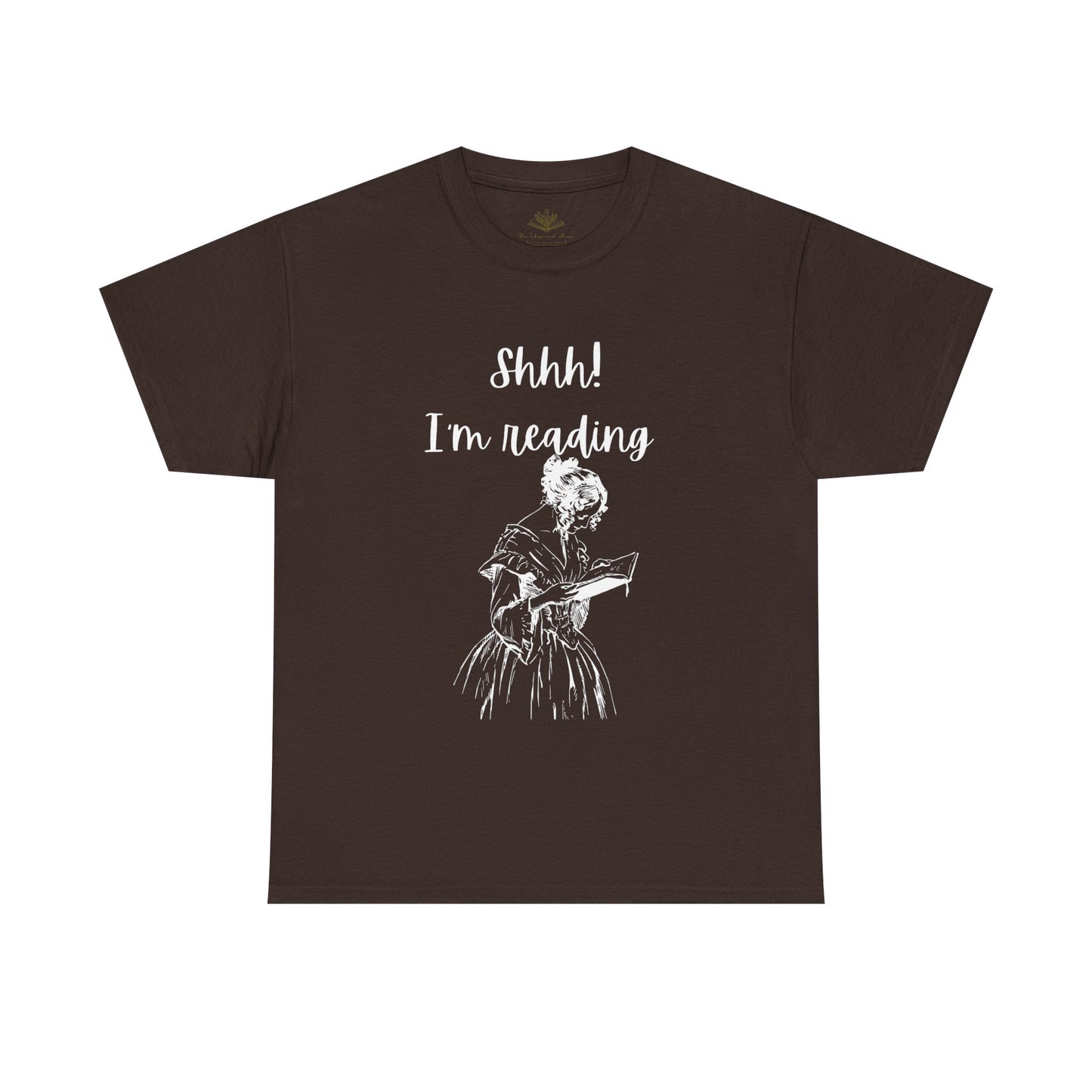 Shhh! I'm Reading Unisex Heavy Cotton Tee
