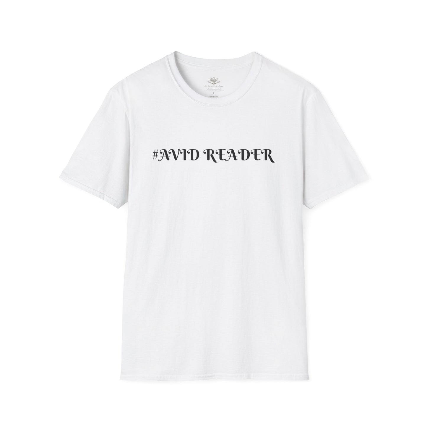 #AVID READER Unisex Softstyle T-Shirt - Perfect for Book Lovers, Gifts for Readers, Cozy Attire, Ideal for Book Clubs, Casual Style