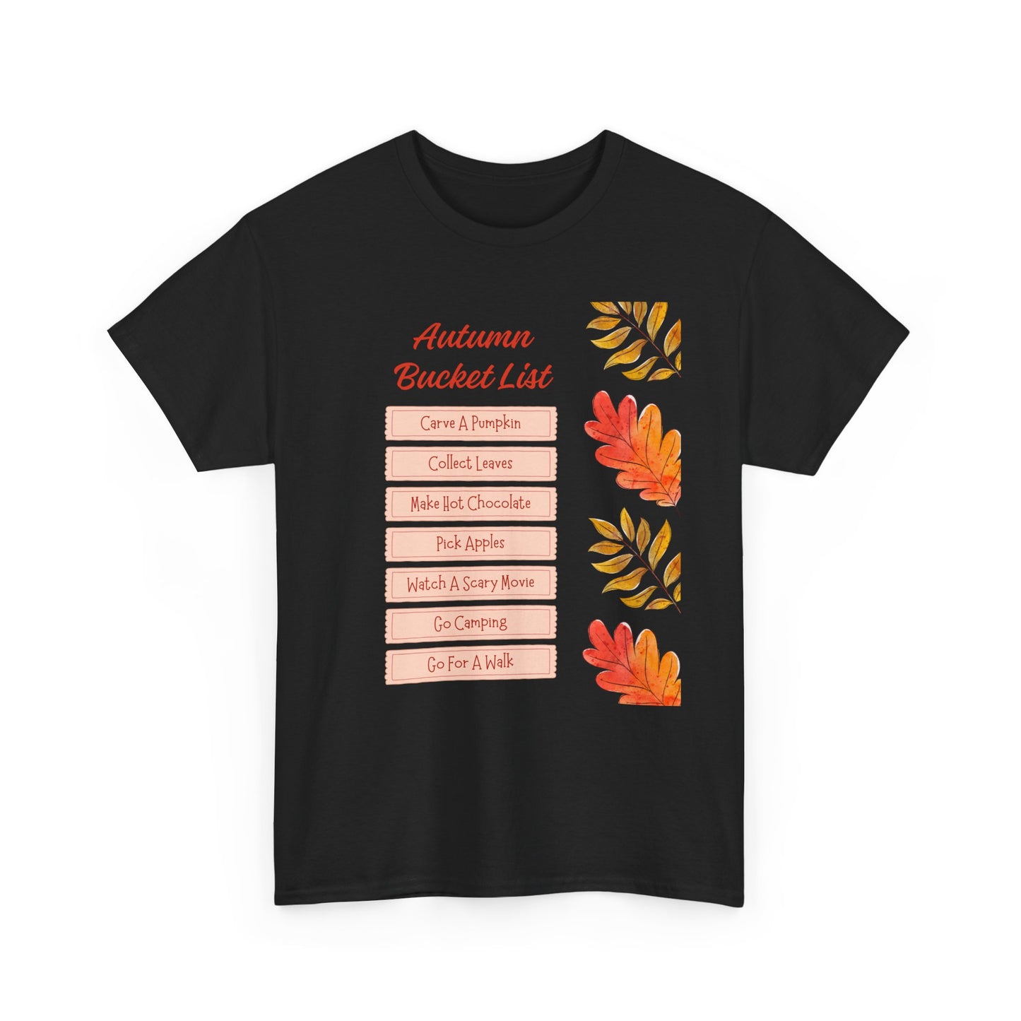 Autumn Bucket List Tee | Cozy Fall Vibes