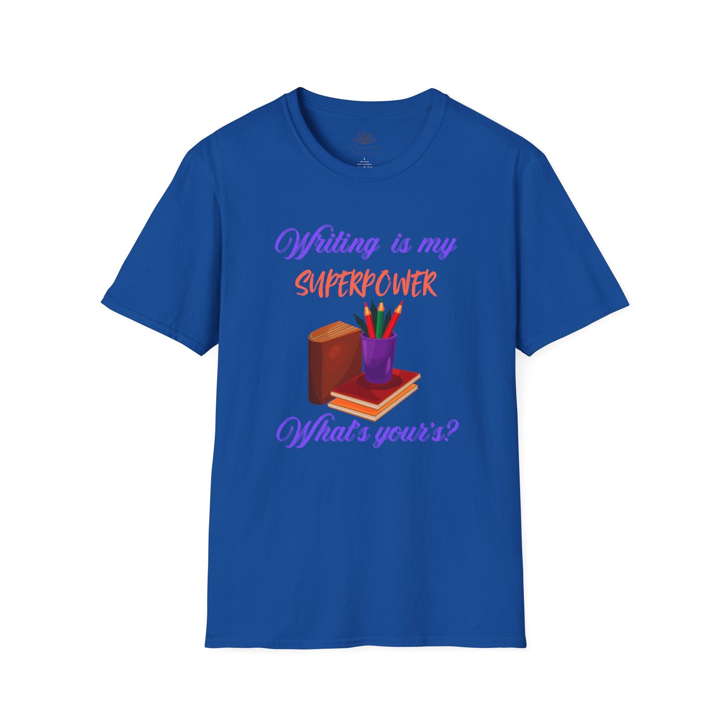Creative Writer's Superpower T-Shirt, Writing Gift, Literary Tee, Inspiring Shirt, Book Lovers Apparel