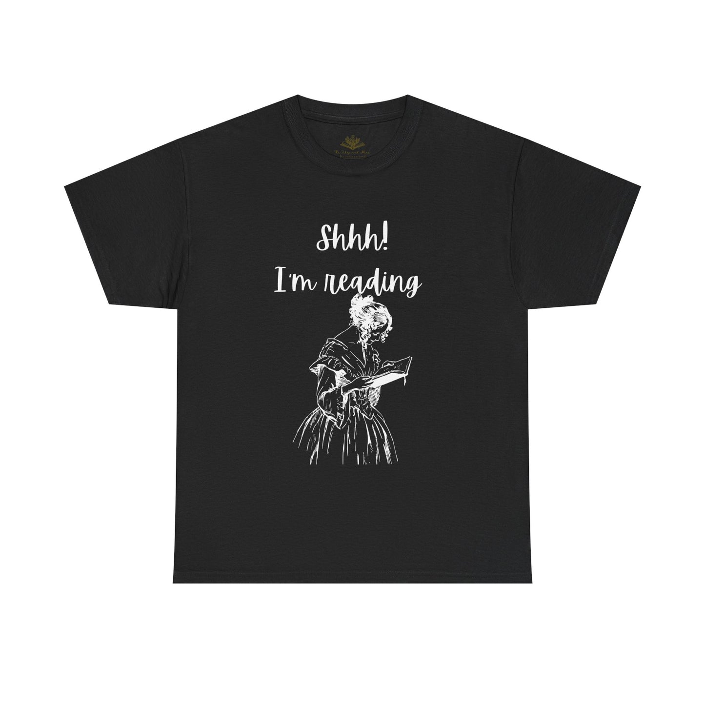 Shhh! I'm Reading Unisex Heavy Cotton Tee