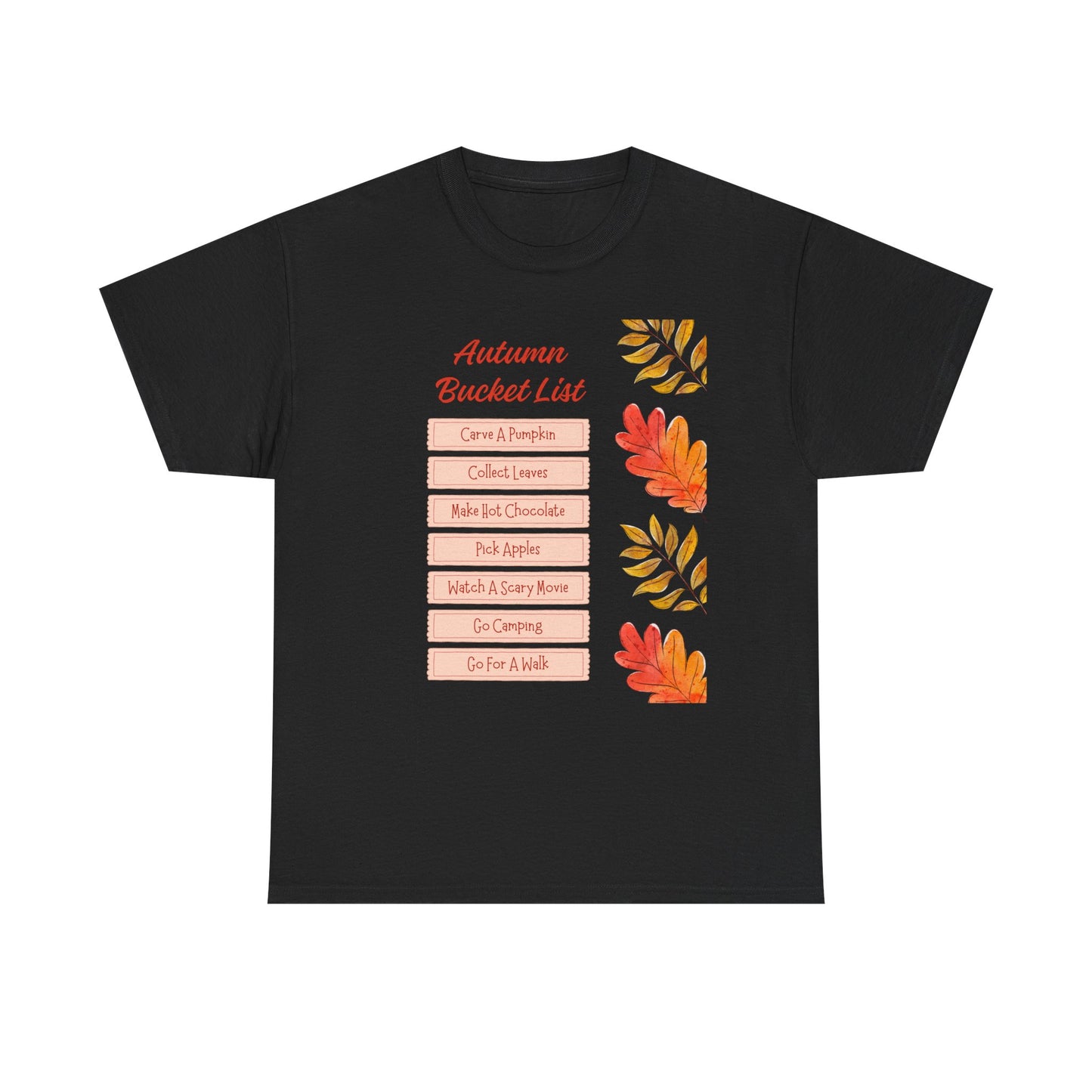 Autumn Bucket List Tee | Cozy Fall Vibes