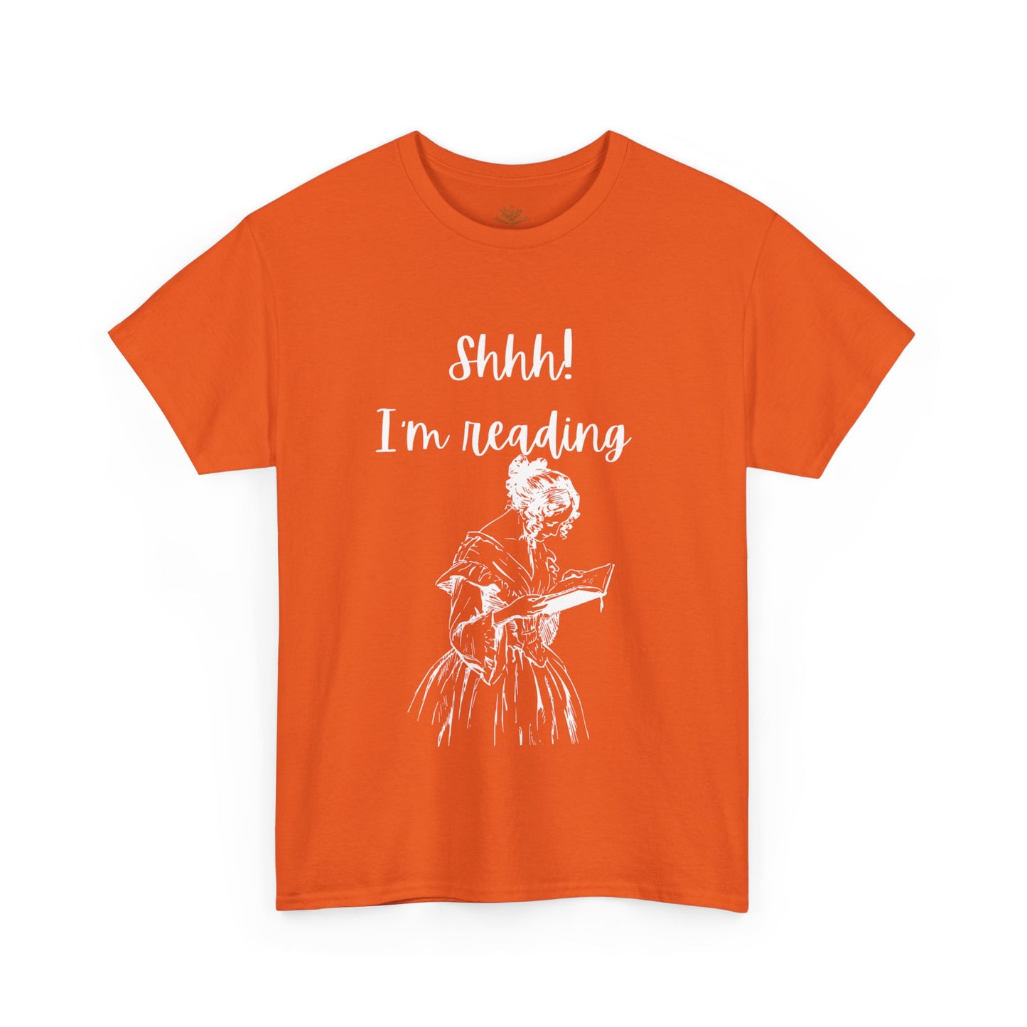 Shhh! I'm Reading Unisex Heavy Cotton Tee