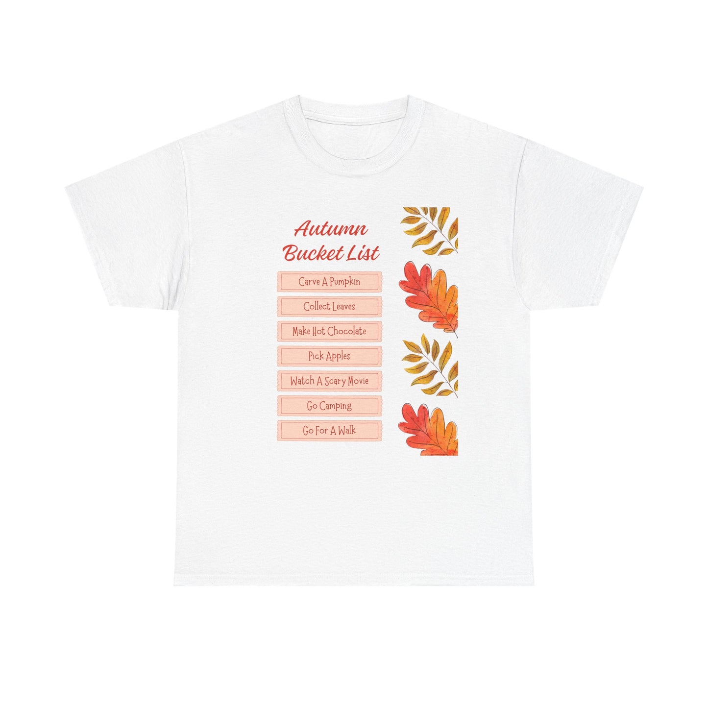 Autumn Bucket List Tee | Cozy Fall Vibes