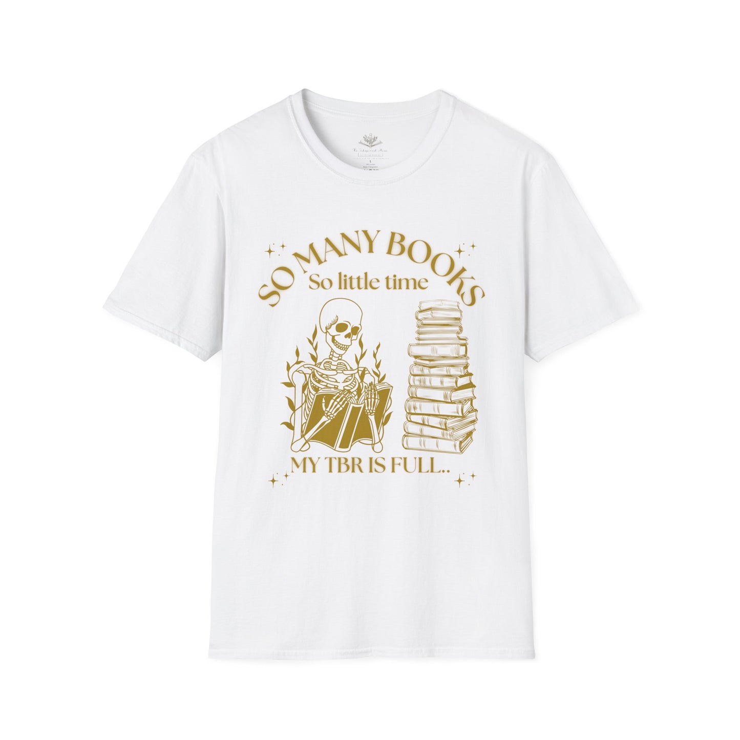 'So Many Books So Little Time' Design, Ideal for Readers, Gifts for Book Festivals, Literary Events, Reading Parties