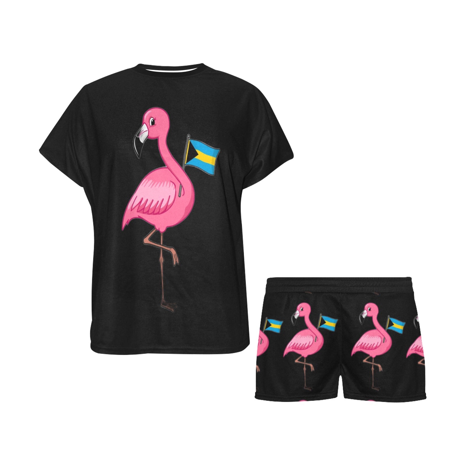 Flamingo 2 Piece Loungewear set