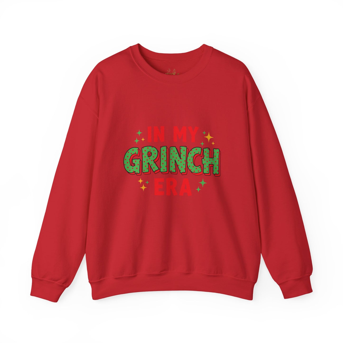 Crewneck Sweatshirt — "In My Grinch Era" Holiday Graphic