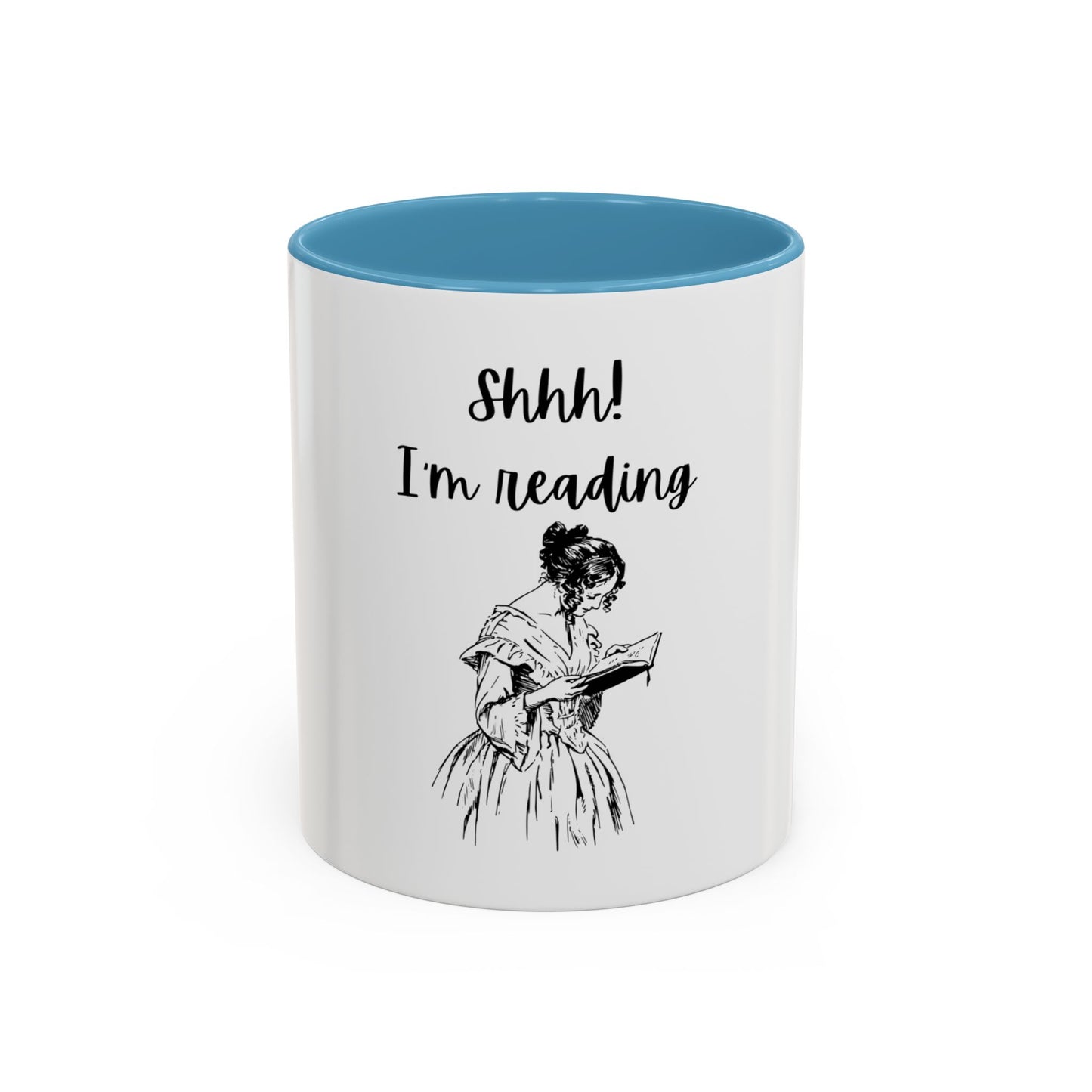 Shhh! I'm Reading Mug - Perfect for Book Lovers, Cozy Home, Literary Gifts, Coffee Cup, Reading Nook Decor, Funny Gift Idea