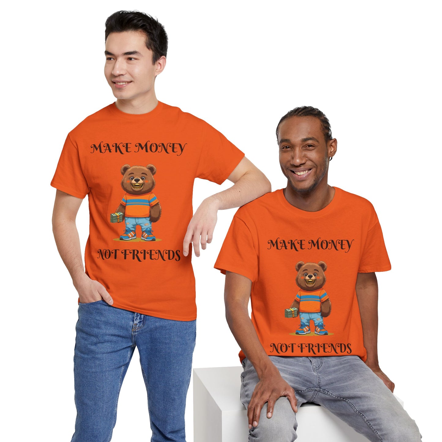 Make Money, Not Friends Graphic Tee