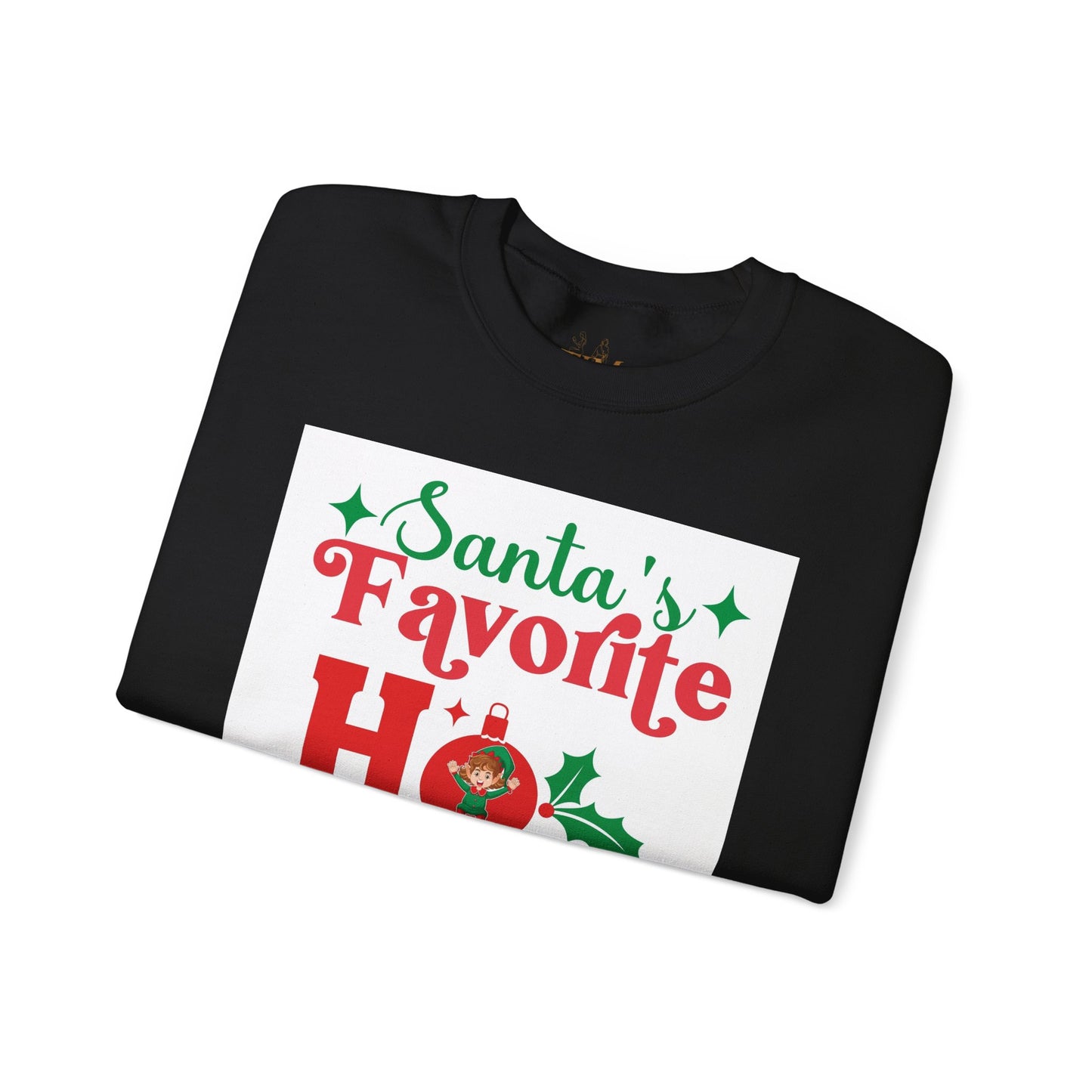 Santa's Favorite Ho Sweatshirt – Funny Christmas Holiday Crewneck