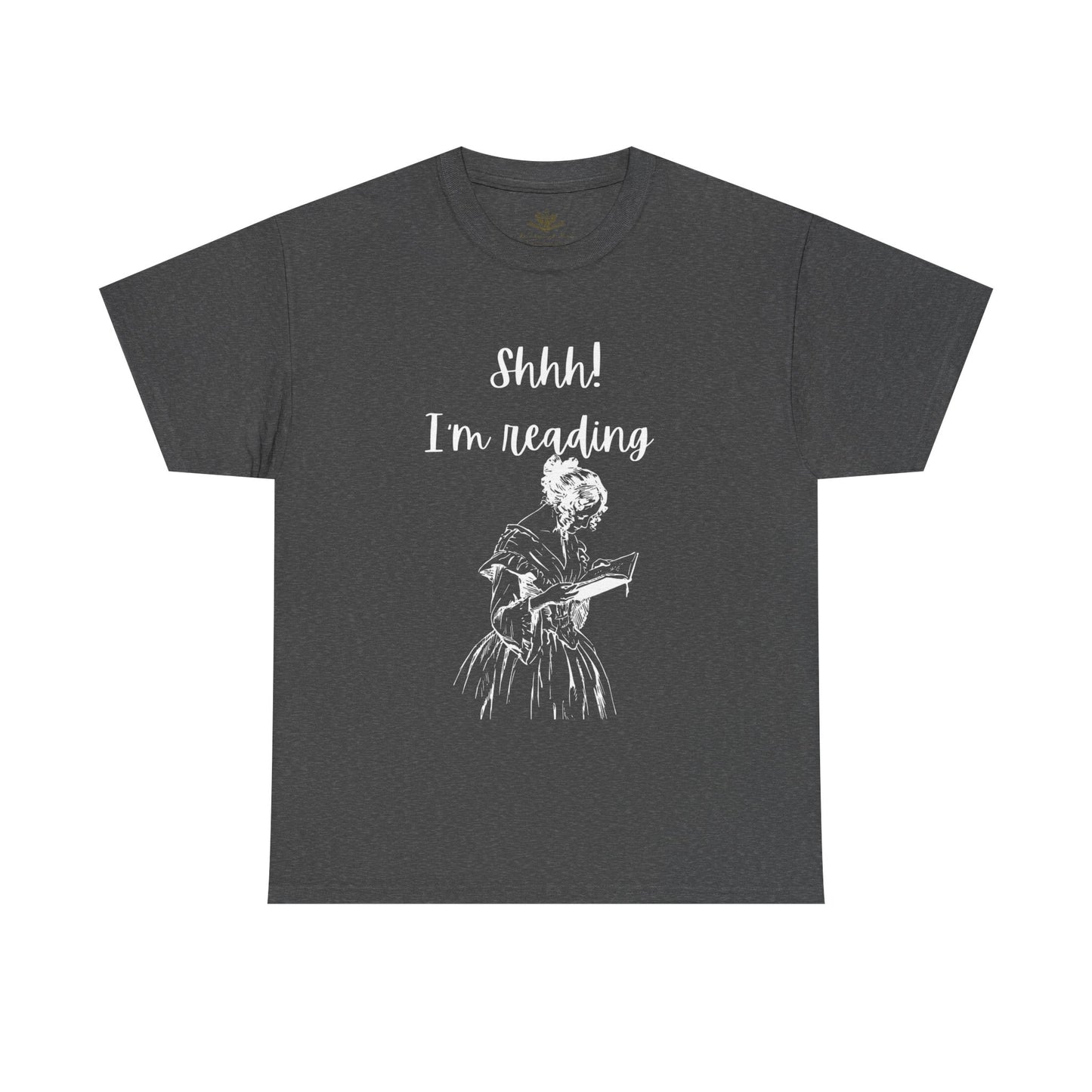 Shhh! I'm Reading Unisex Heavy Cotton Tee