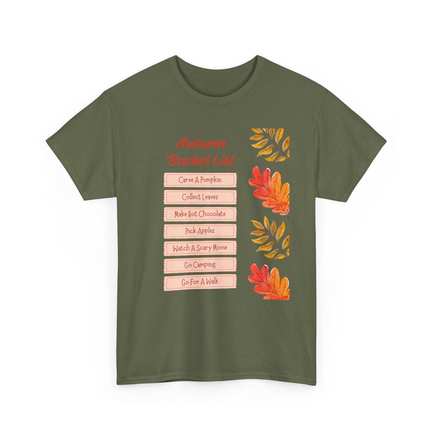 Autumn Bucket List Tee | Cozy Fall Vibes