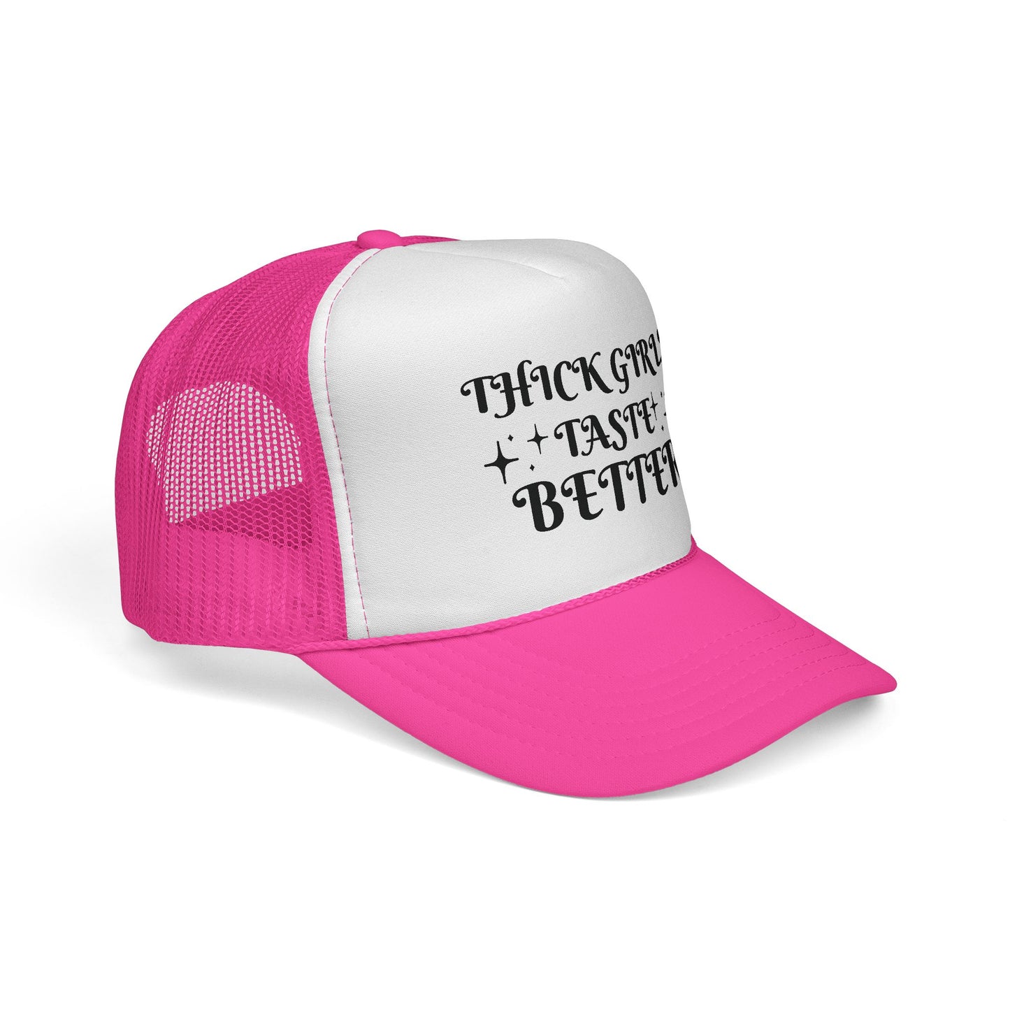 Thick Girls Trucker Cap | Stylish, Fun Gift for Them | Perfect for Casual Days, Festivals, Birthdays, Summer