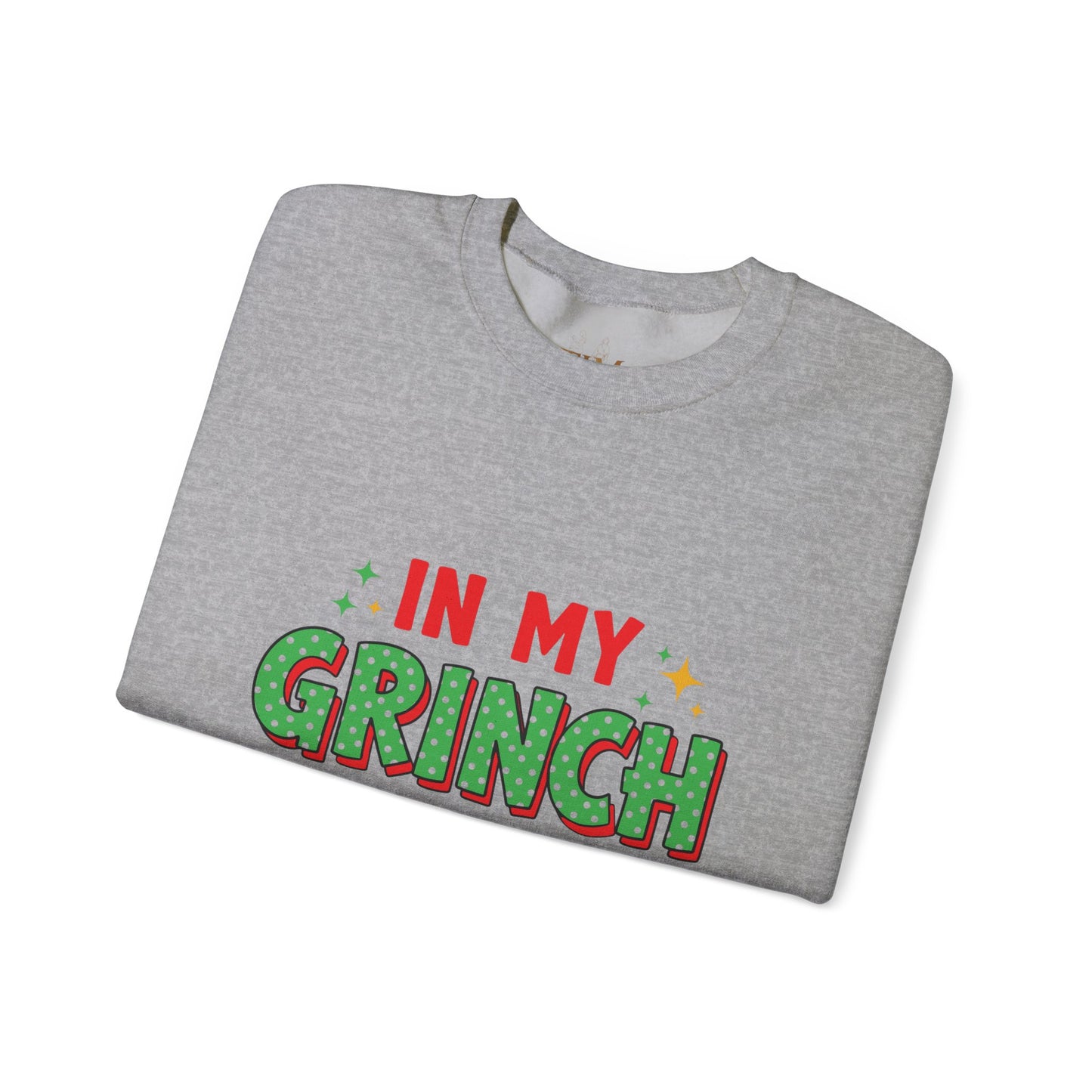 Crewneck Sweatshirt — "In My Grinch Era" Holiday Graphic