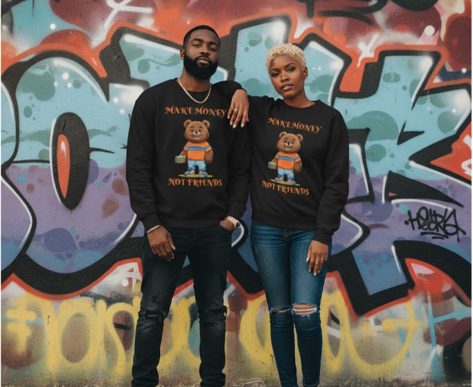 Make Money Not Friends Crewneck Sweatshirt