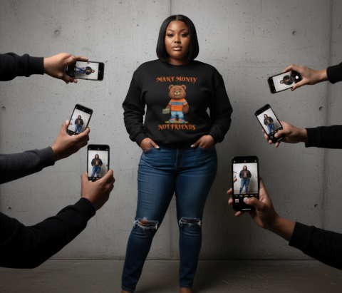 Make Money Not Friends Crewneck Sweatshirt