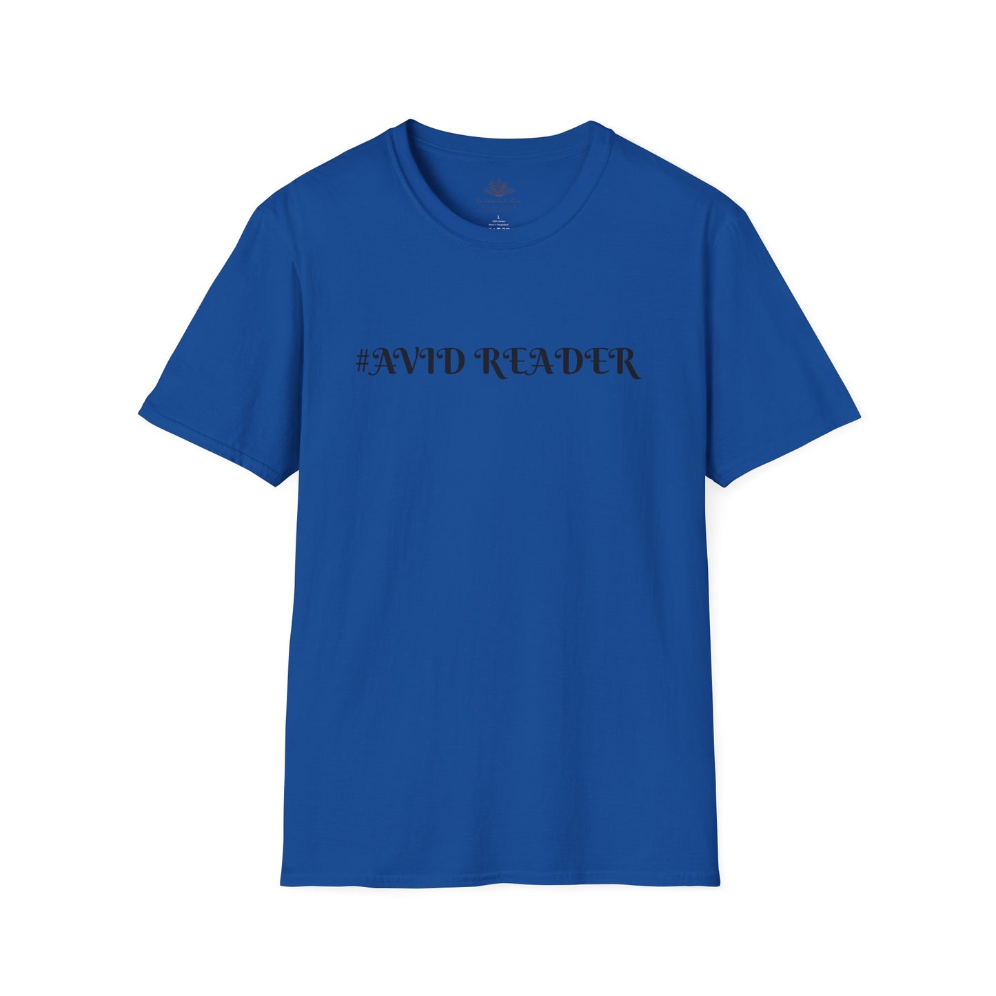 #AVID READER Unisex Softstyle T-Shirt - Perfect for Book Lovers, Gifts for Readers, Cozy Attire, Ideal for Book Clubs, Casual Style