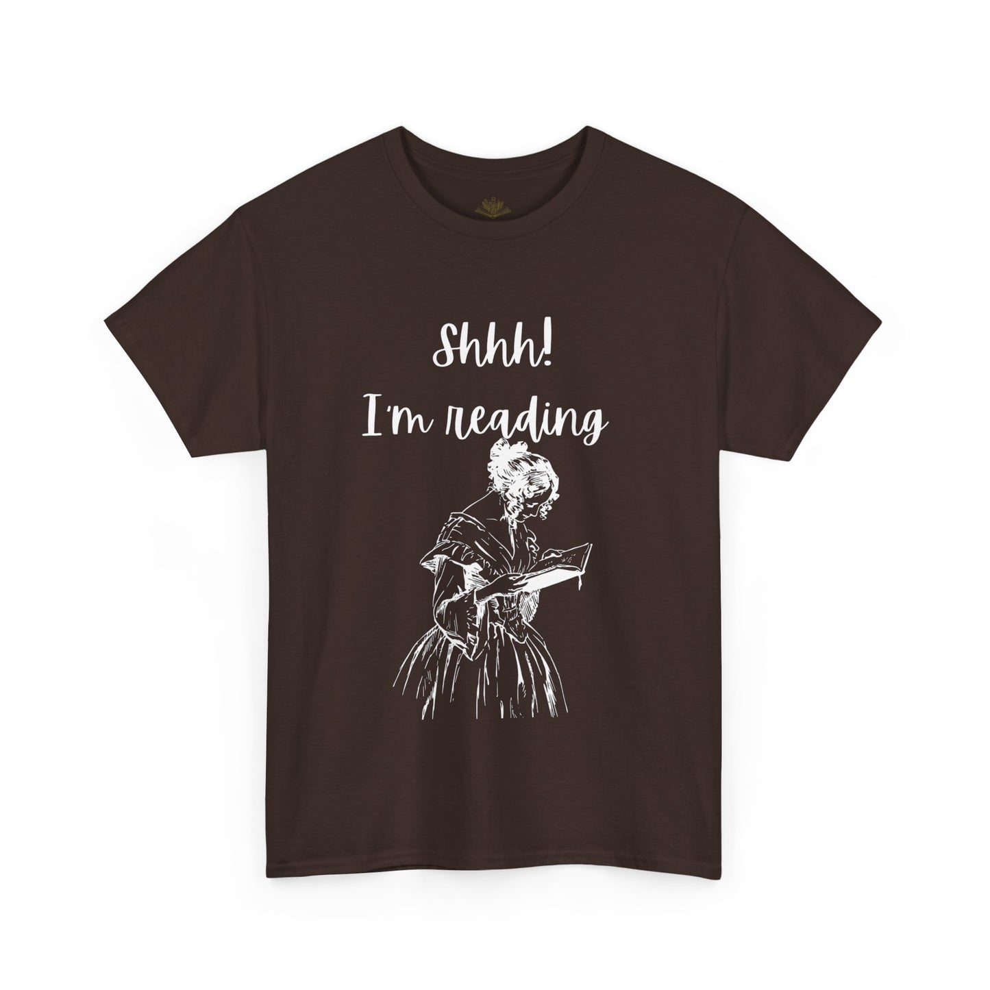 Shhh! I'm Reading Unisex Heavy Cotton Tee