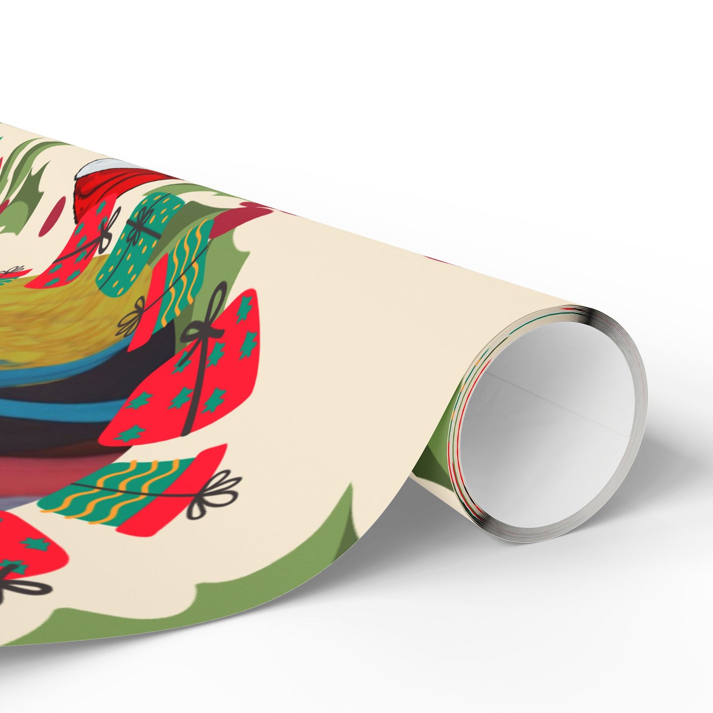 Personalized Christmas Wrapping Paper — "Nae’s 2nd Christmas" Photo Gift Wrap