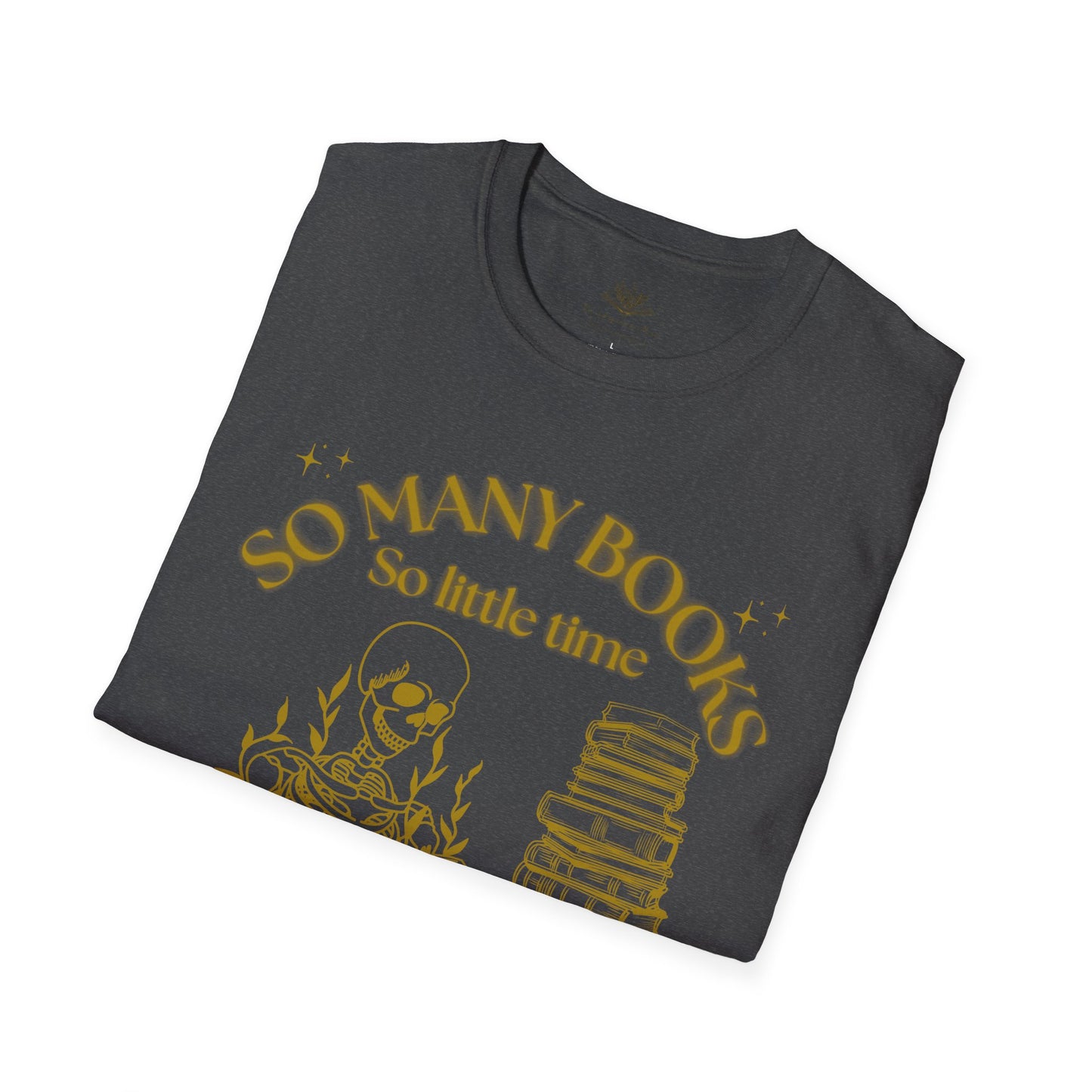 'So Many Books So Little Time' Design, Ideal for Readers, Gifts for Book Festivals, Literary Events, Reading Parties