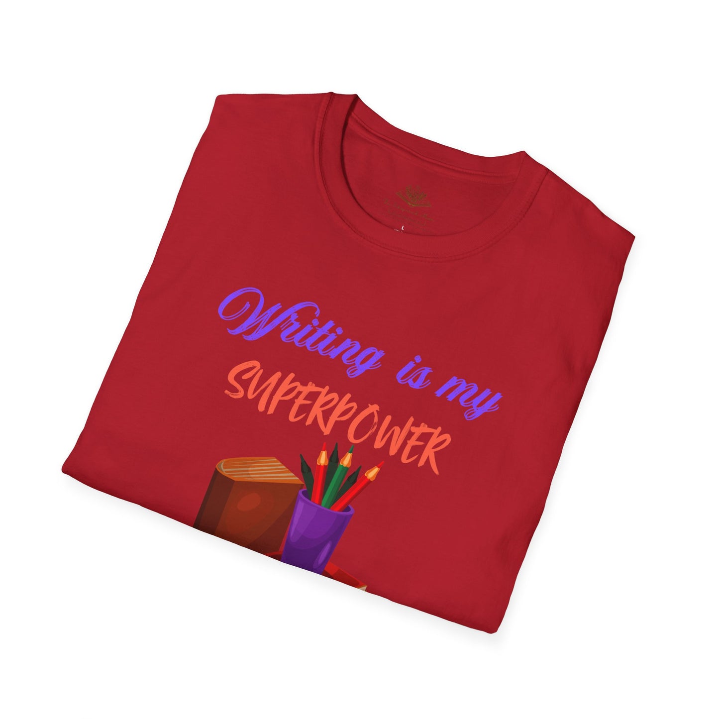 Creative Writer's Superpower T-Shirt, Writing Gift, Literary Tee, Inspiring Shirt, Book Lovers Apparel