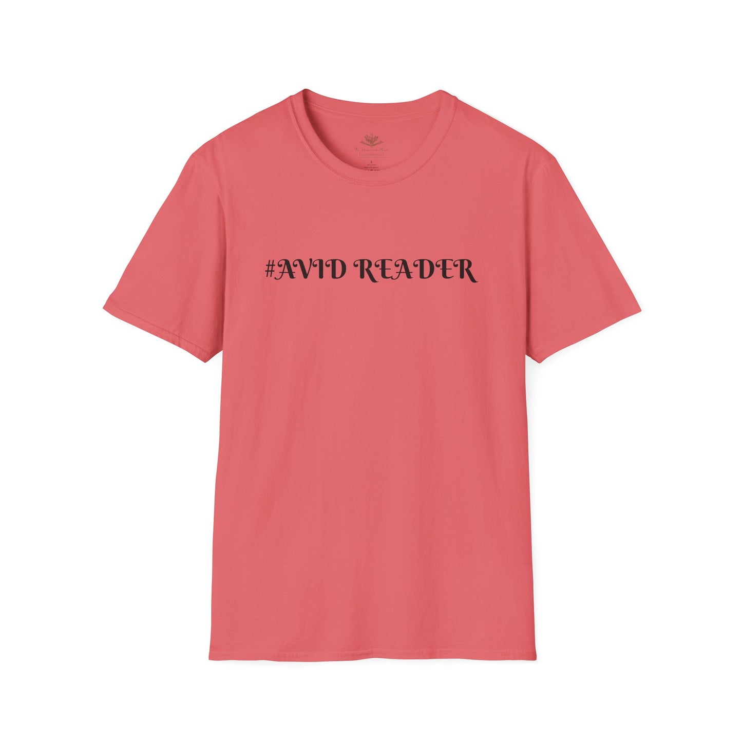 #AVID READER Unisex Softstyle T-Shirt - Perfect for Book Lovers, Gifts for Readers, Cozy Attire, Ideal for Book Clubs, Casual Style