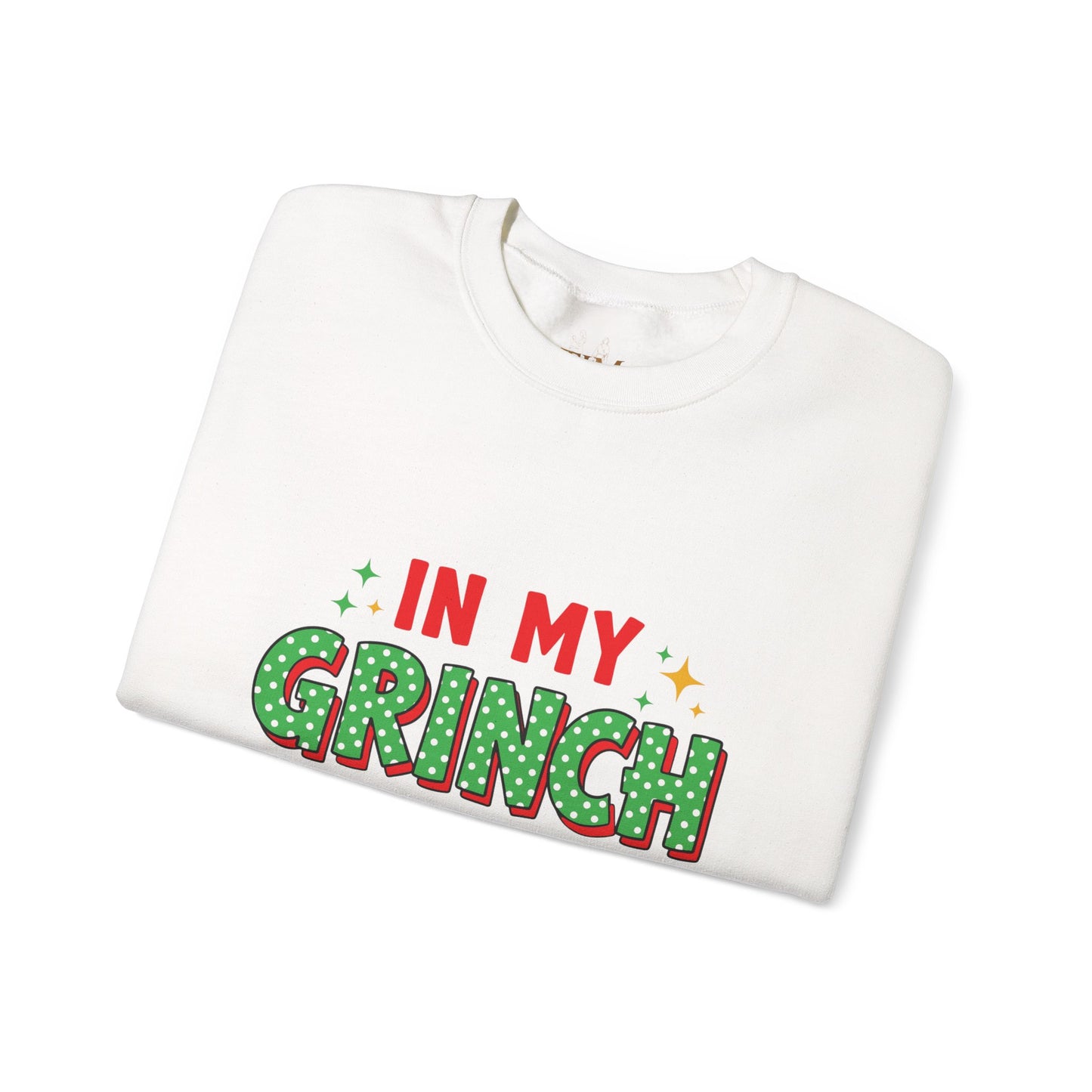 Crewneck Sweatshirt — "In My Grinch Era" Holiday Graphic