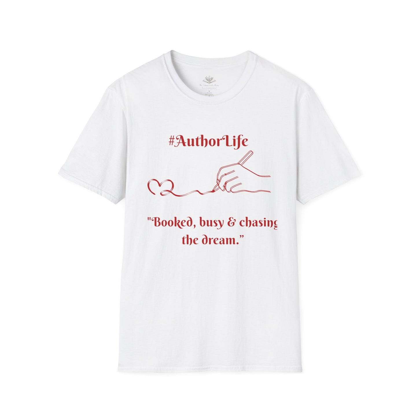 #AuthorLife T-Shirt, Book Lover Gift, Writer Shirt, Literary Tee, Busy Author Top