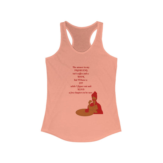 Peaceful Women's Racerback Tank, Motivational Workout Top, Inspirational Gym Shirt, Gift for Her, Casual Summer Wear