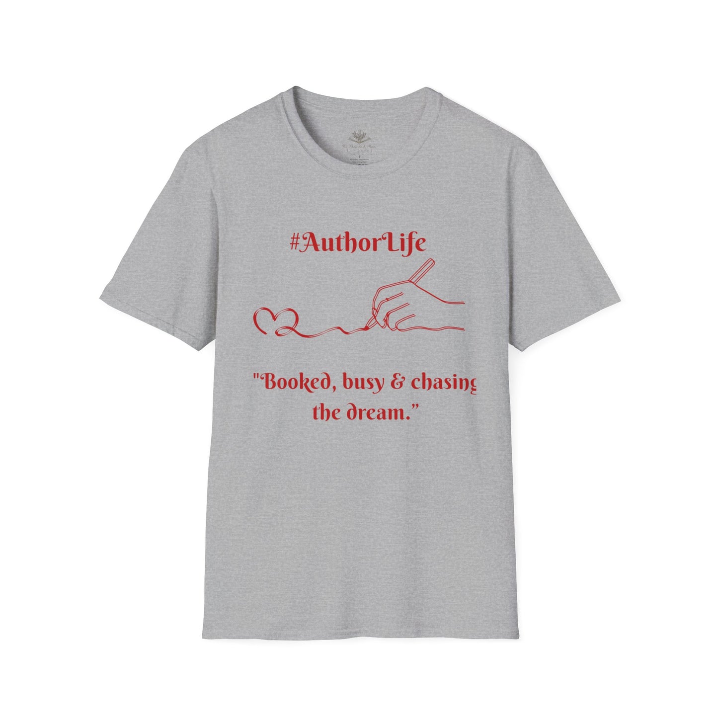#AuthorLife T-Shirt, Book Lover Gift, Writer Shirt, Literary Tee, Busy Author Top