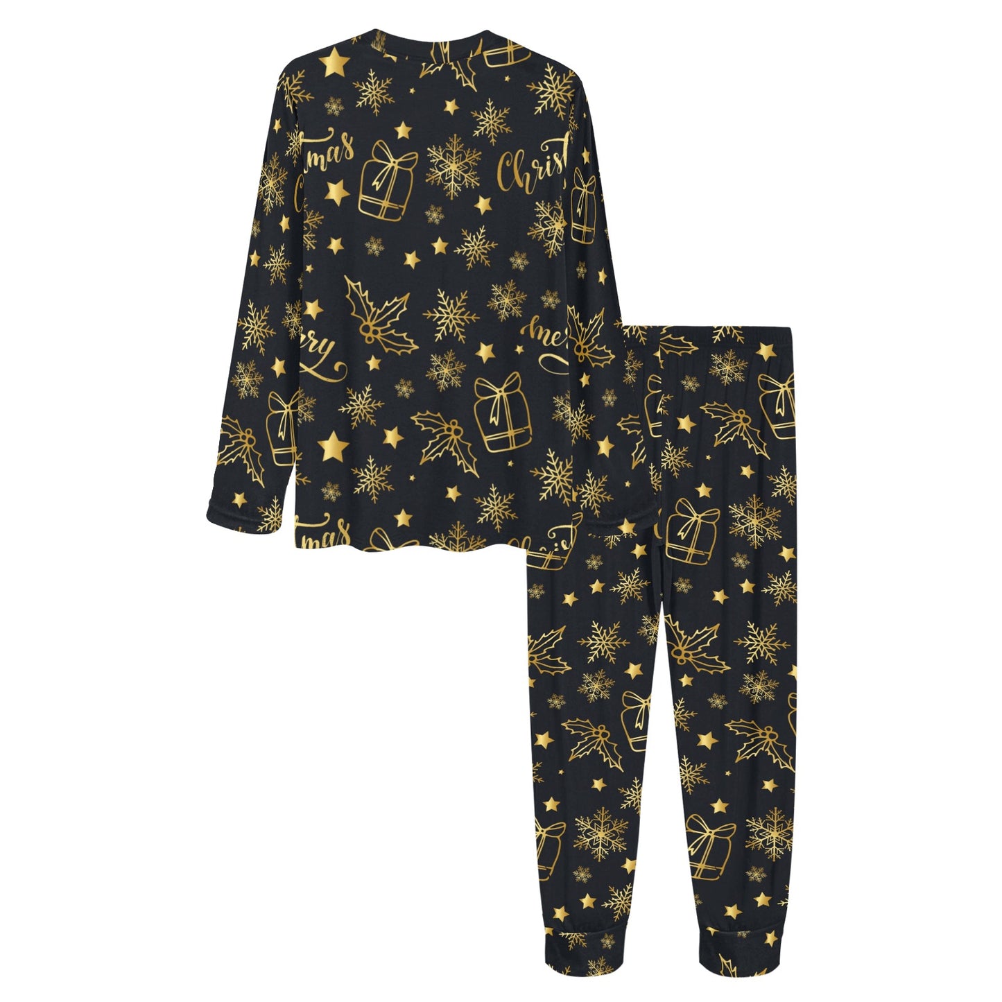 2 Piece Black Magic Long Sleeve Pajama Set