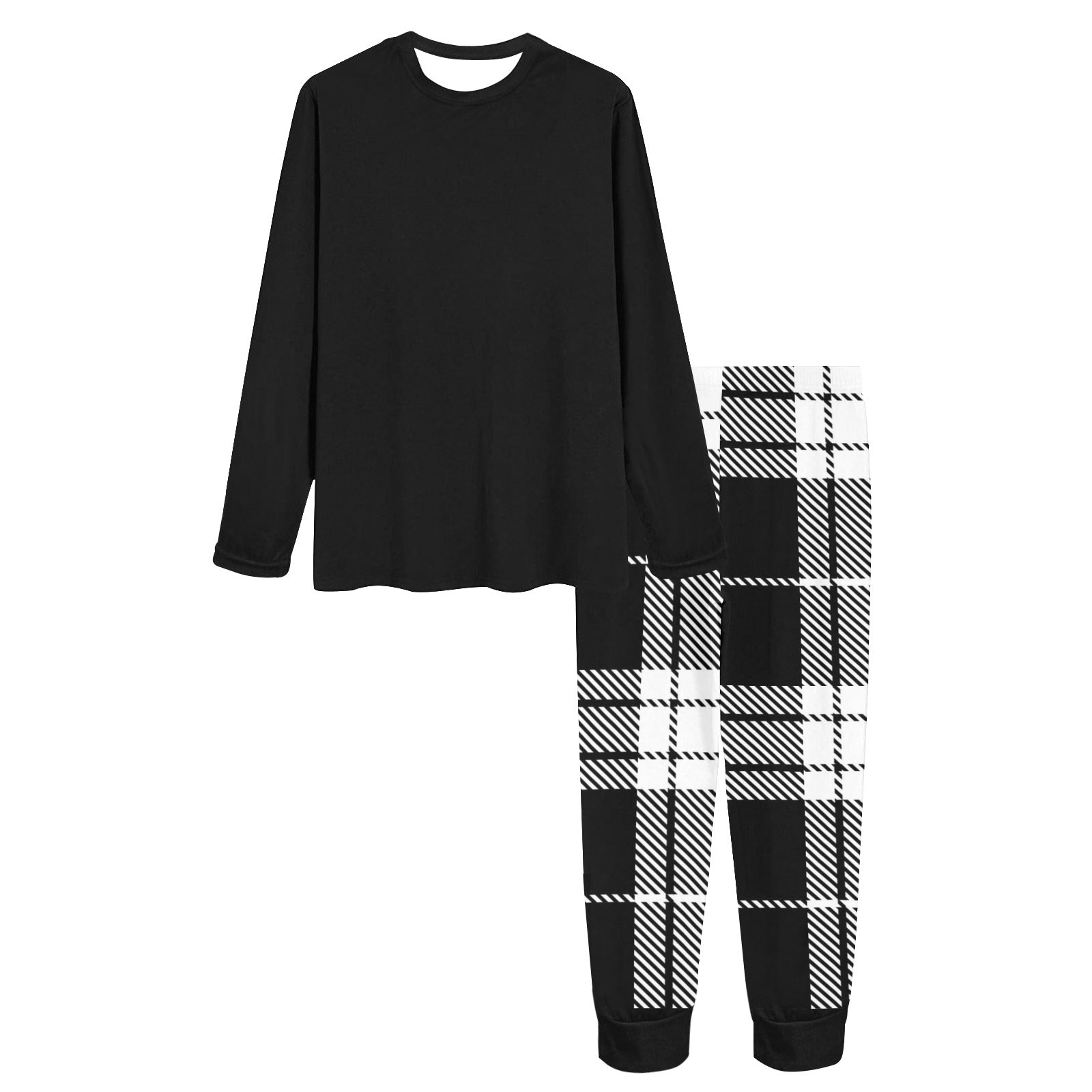 Midnight Plaid 2 Piece Long Sleeve Set