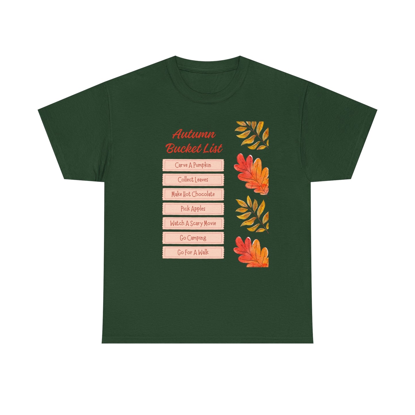 Autumn Bucket List Tee | Cozy Fall Vibes