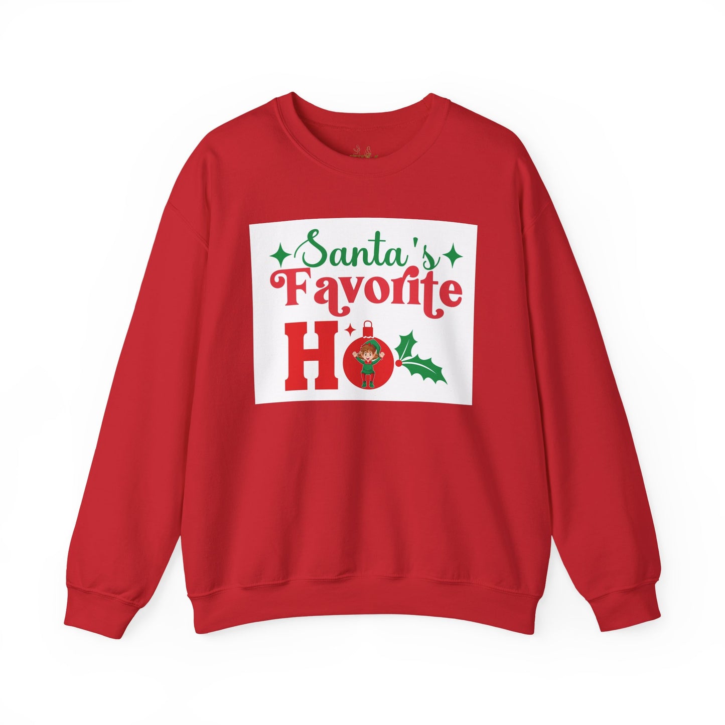 Santa's Favorite Ho Sweatshirt – Funny Christmas Holiday Crewneck
