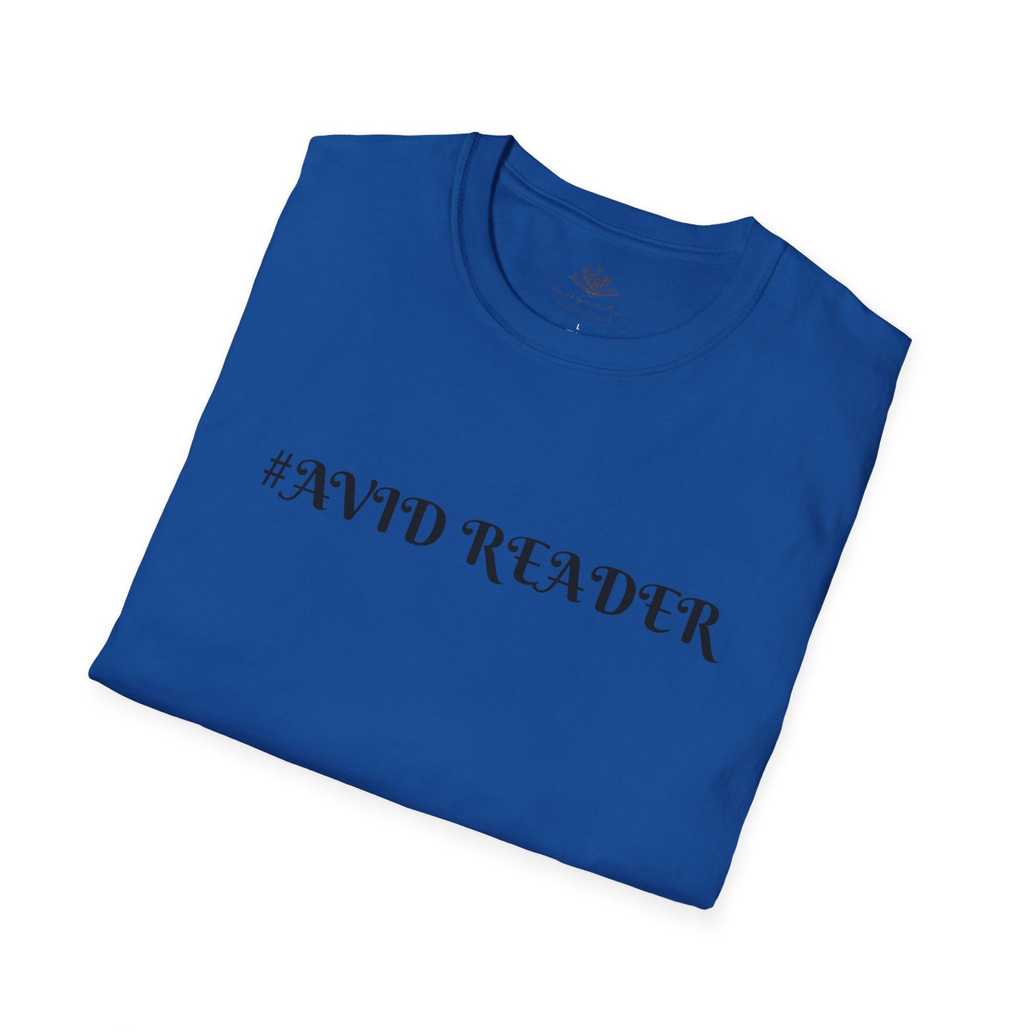 #AVID READER Unisex Softstyle T-Shirt - Perfect for Book Lovers, Gifts for Readers, Cozy Attire, Ideal for Book Clubs, Casual Style