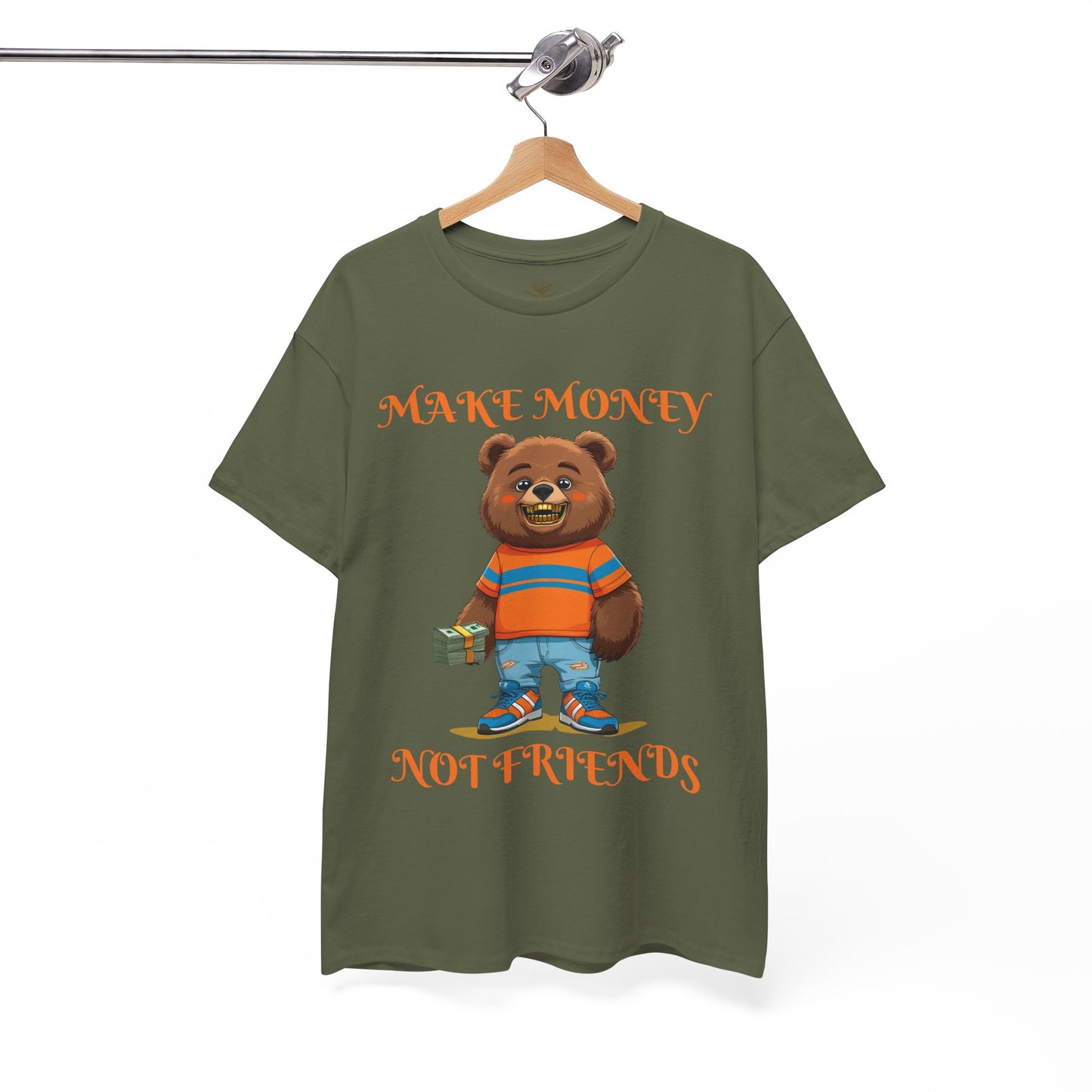Make Money, Not Friends Graphic Tee