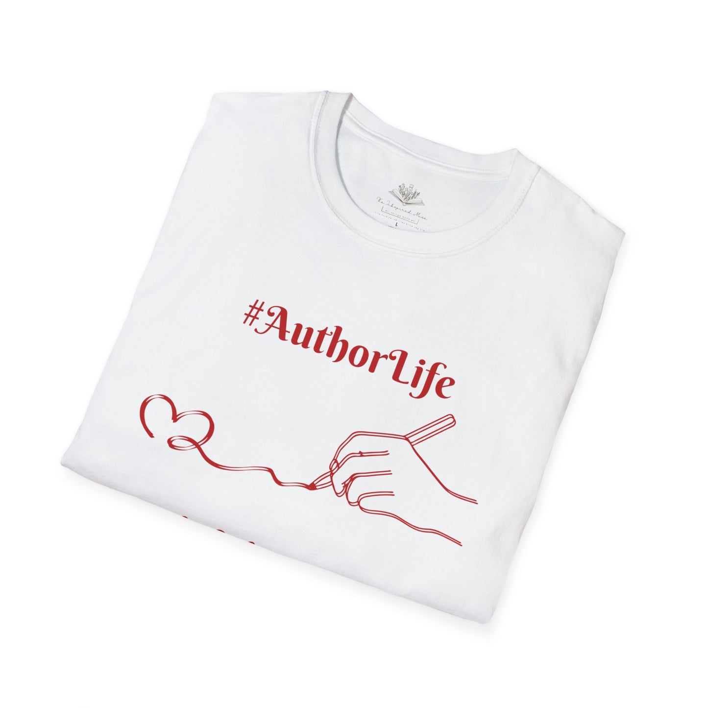#AuthorLife T-Shirt, Book Lover Gift, Writer Shirt, Literary Tee, Busy Author Top