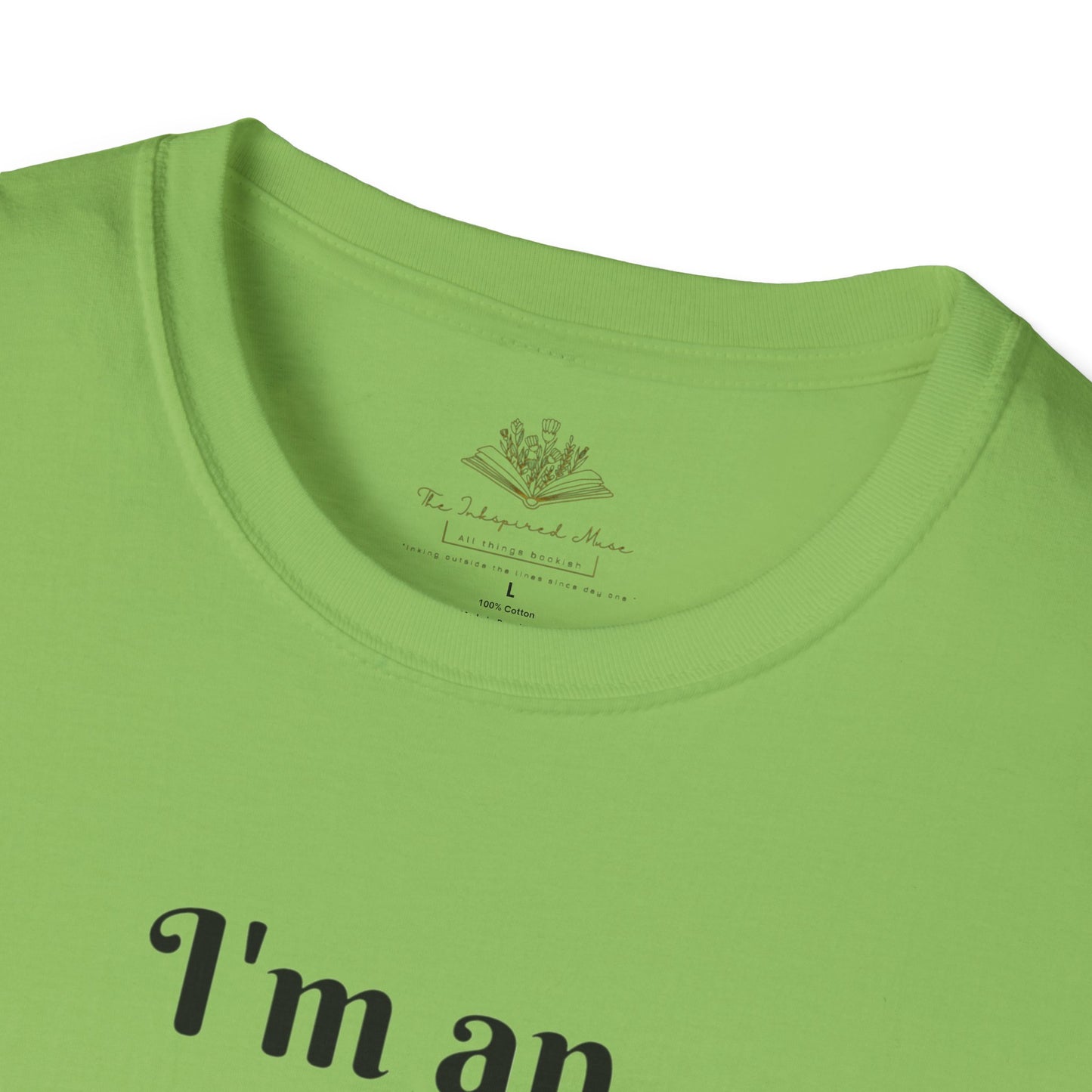 Author Quote T-Shirt, Gift for Writers, Literary Tee, Book Lover Apparel, Cute Author Shirt, Creative Writing Gift