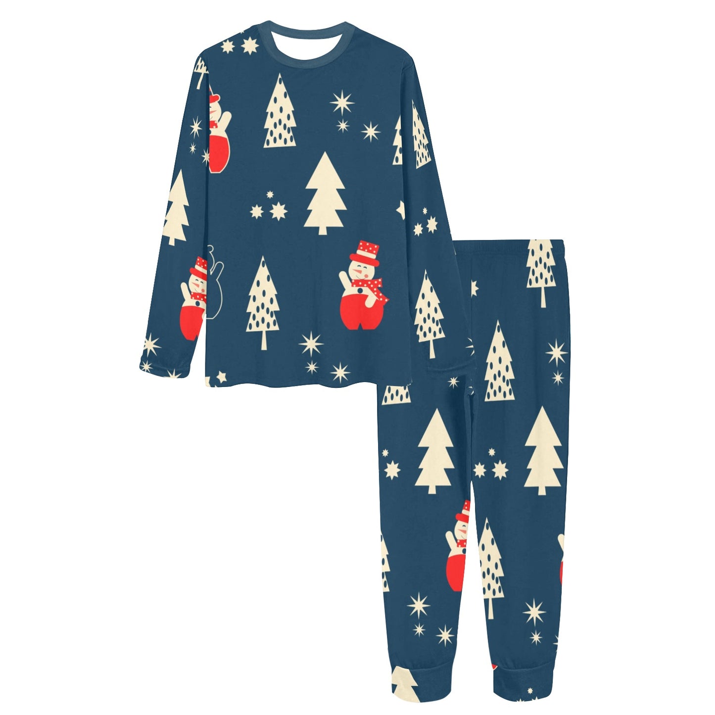 Snowman Christmas Pajamas Set