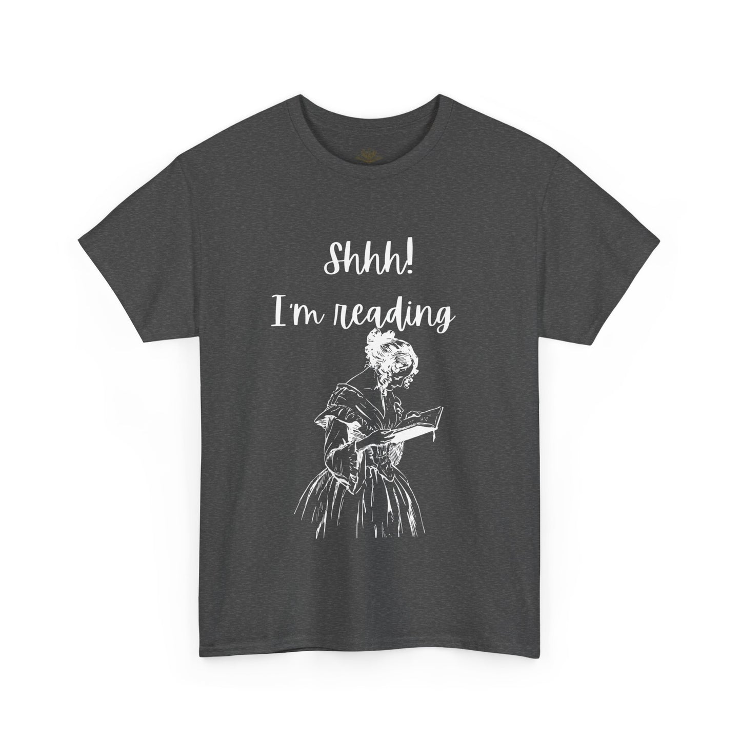 Shhh! I'm Reading Unisex Heavy Cotton Tee