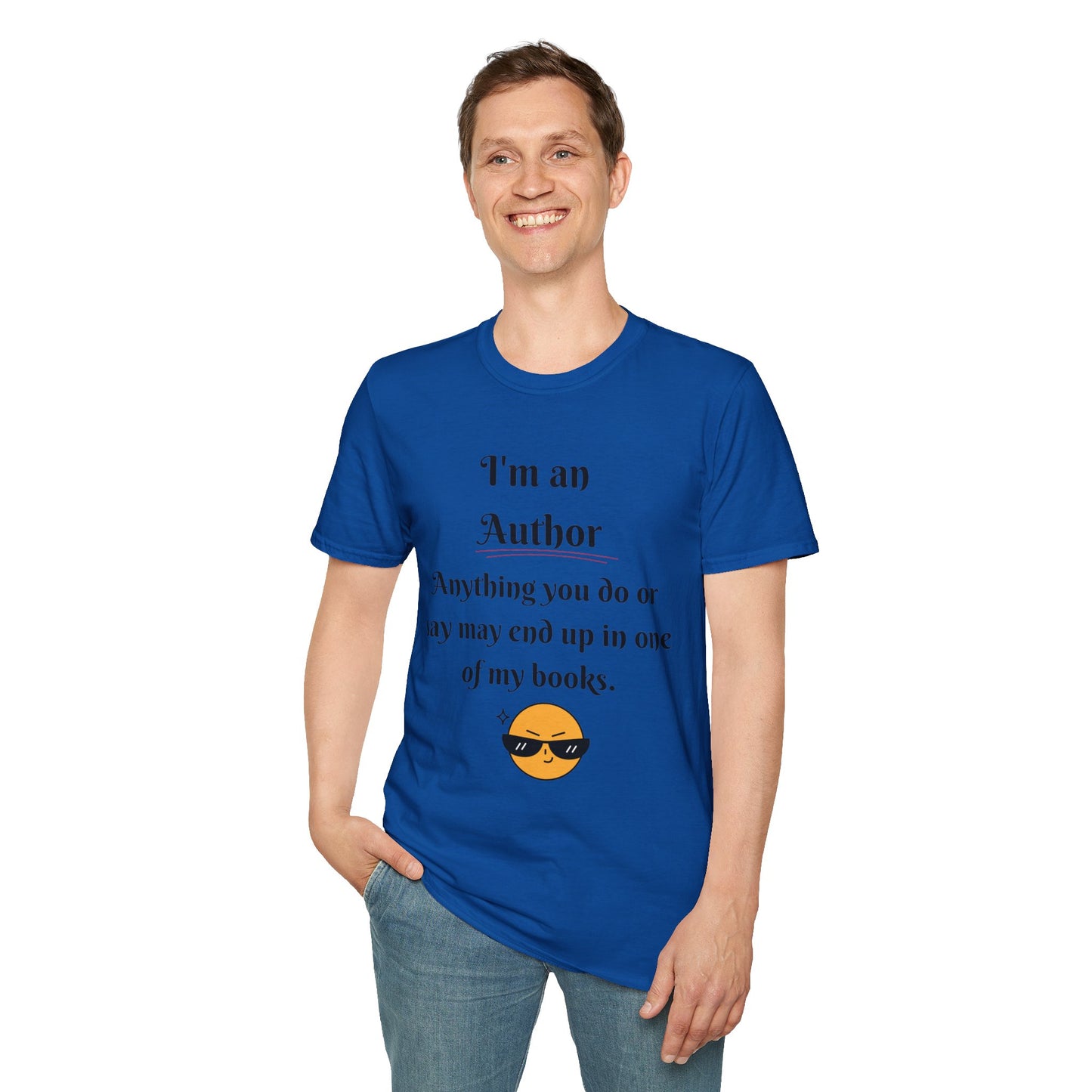Author Quote T-Shirt, Gift for Writers, Literary Tee, Book Lover Apparel, Cute Author Shirt, Creative Writing Gift