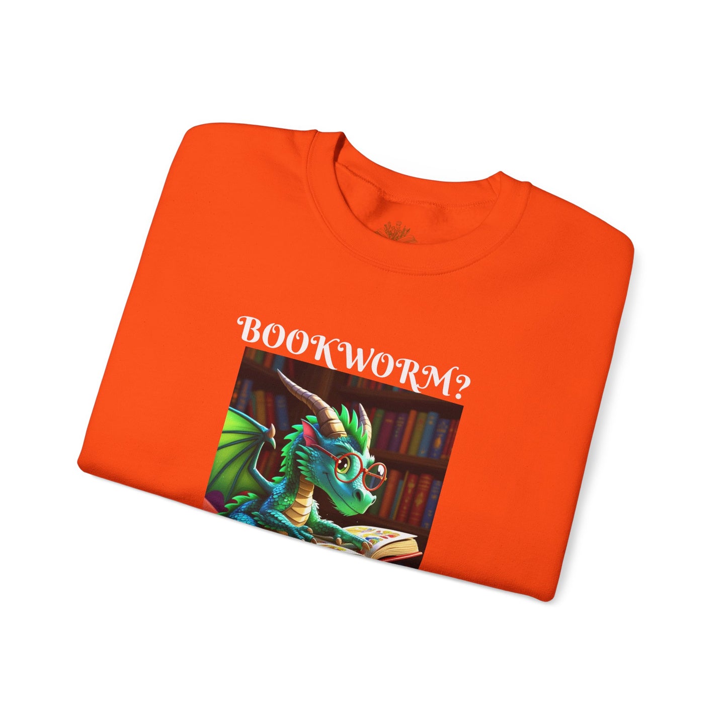 Book Dragon Sweatshirt for Book Lovers, Cozy Reading Gift, Unisex Crewneck, Dragon Lover Apparel, Fantasy Sweatshirt, Bookworm Gift