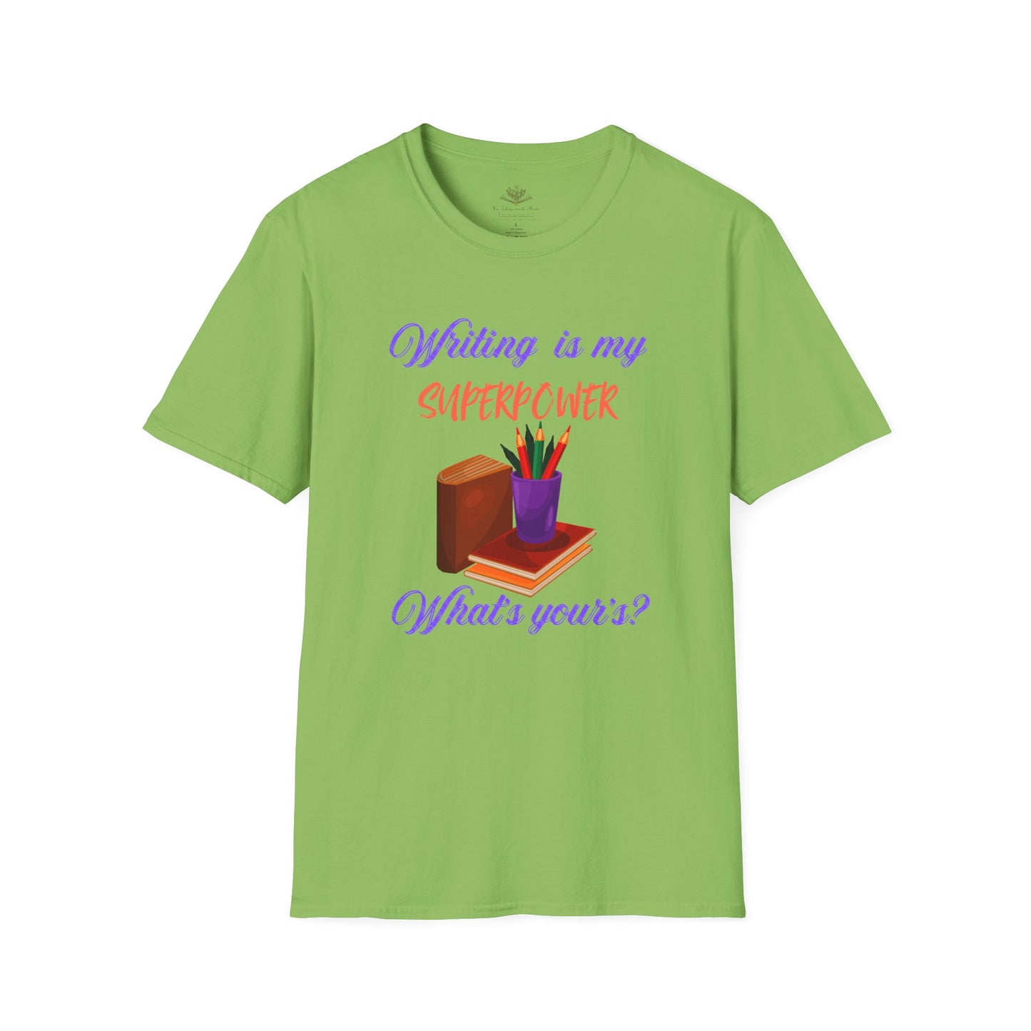 Creative Writer's Superpower T-Shirt, Writing Gift, Literary Tee, Inspiring Shirt, Book Lovers Apparel